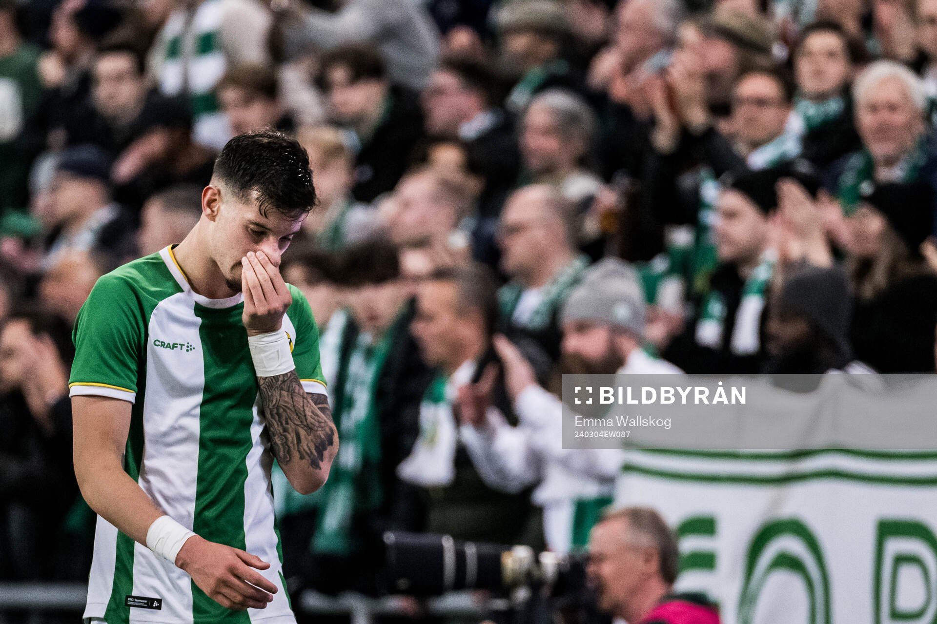 Hammarbys Viktor Djukanovic deppar