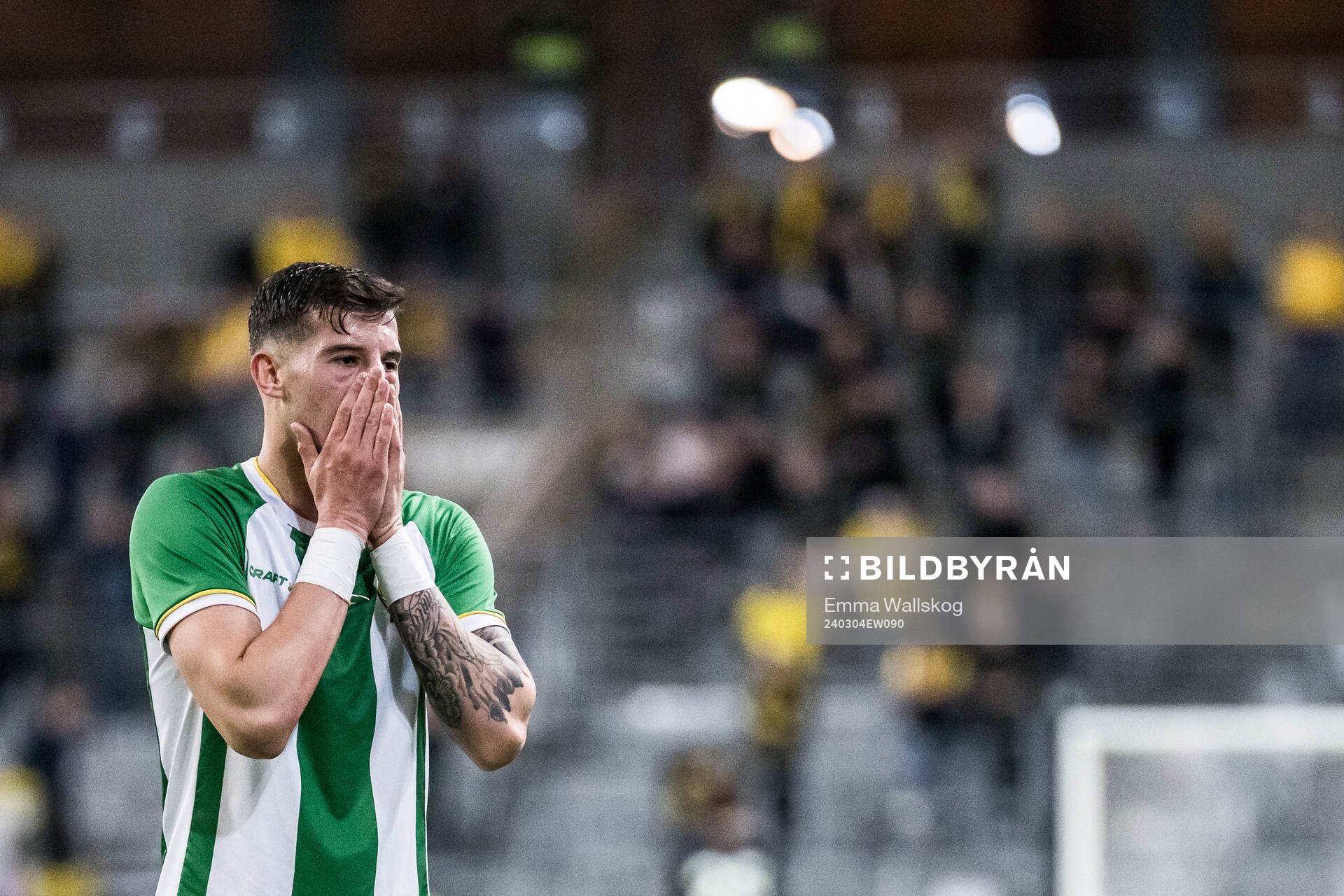 Hammarbys Viktor Djukanovic deppar