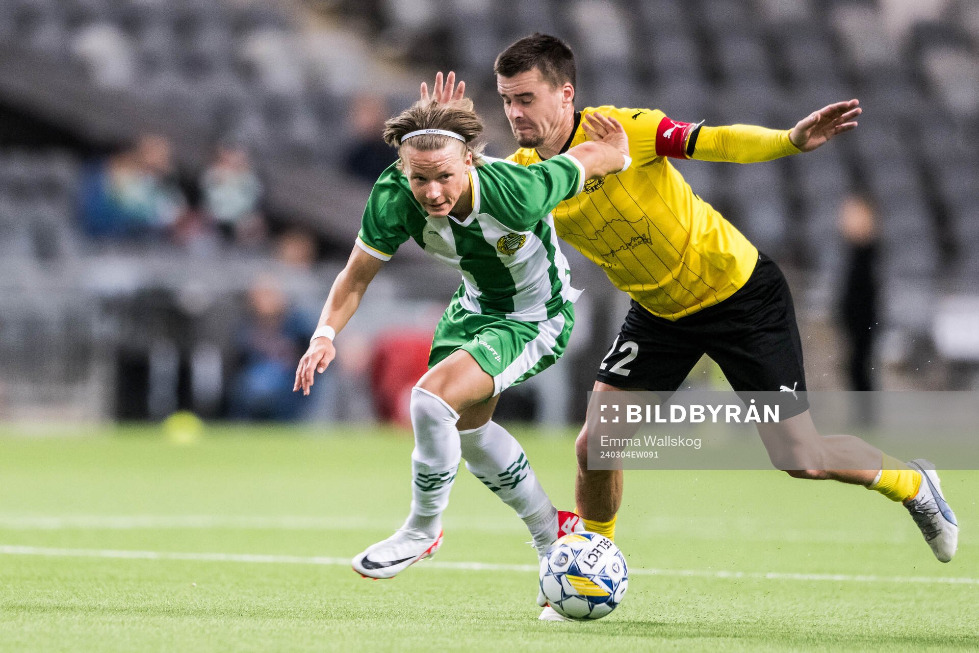 Hammarbys August Mikkelsen och Mjällbys Jesper Gustavsson