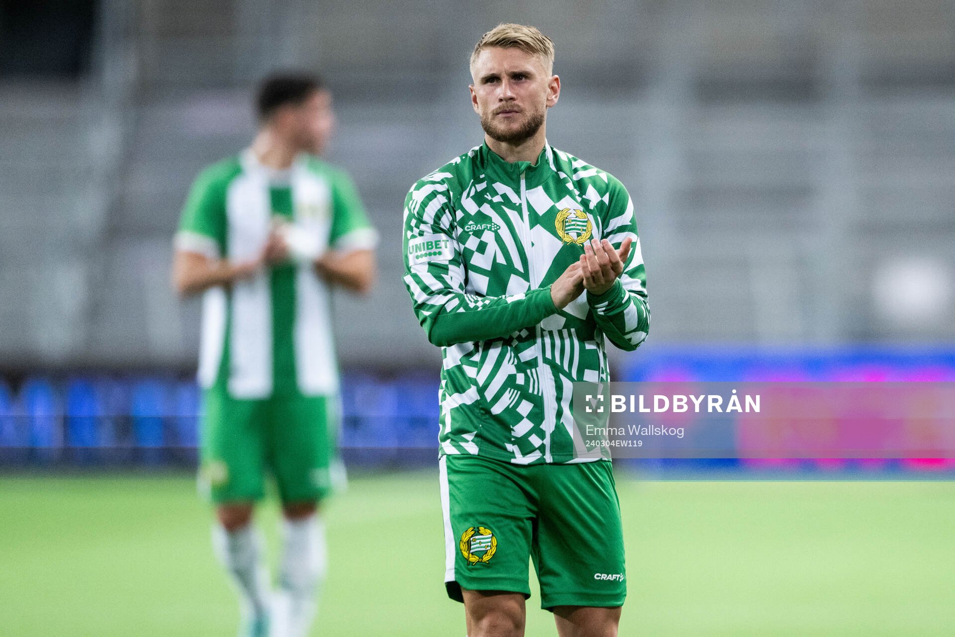 Hammarbys Simon Strand deppar
