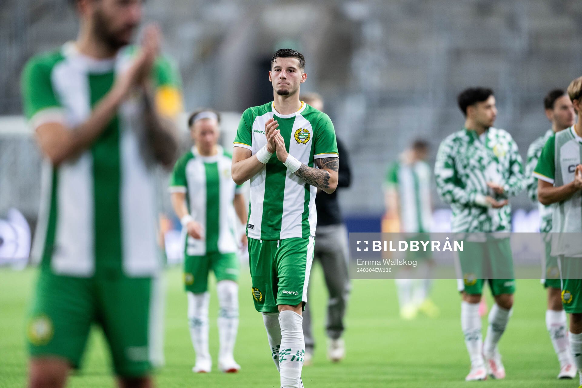 Hammarbys Viktor Djukanovic deppar