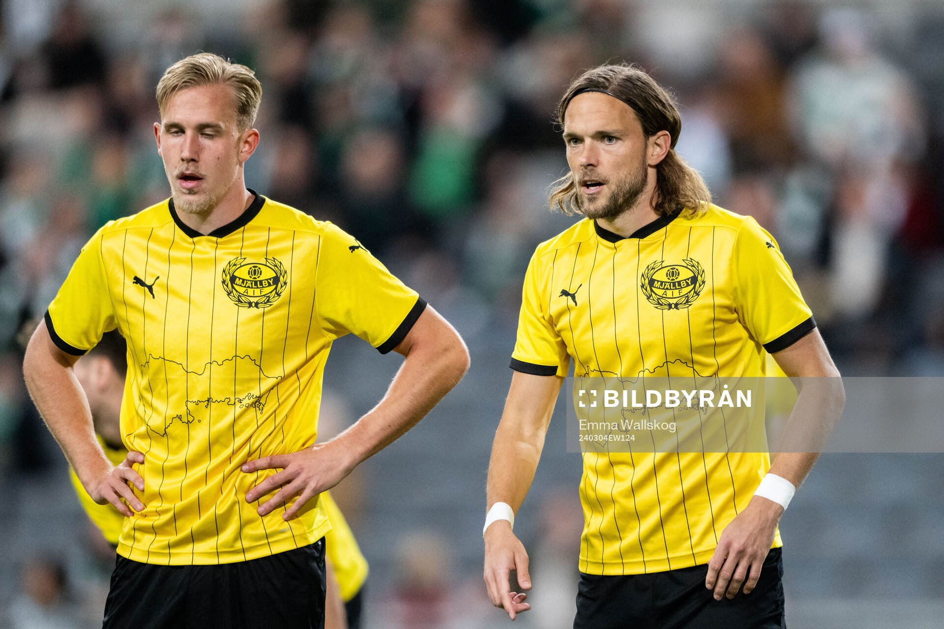 Mjällbys Herman Johansson och Tom Pettersson