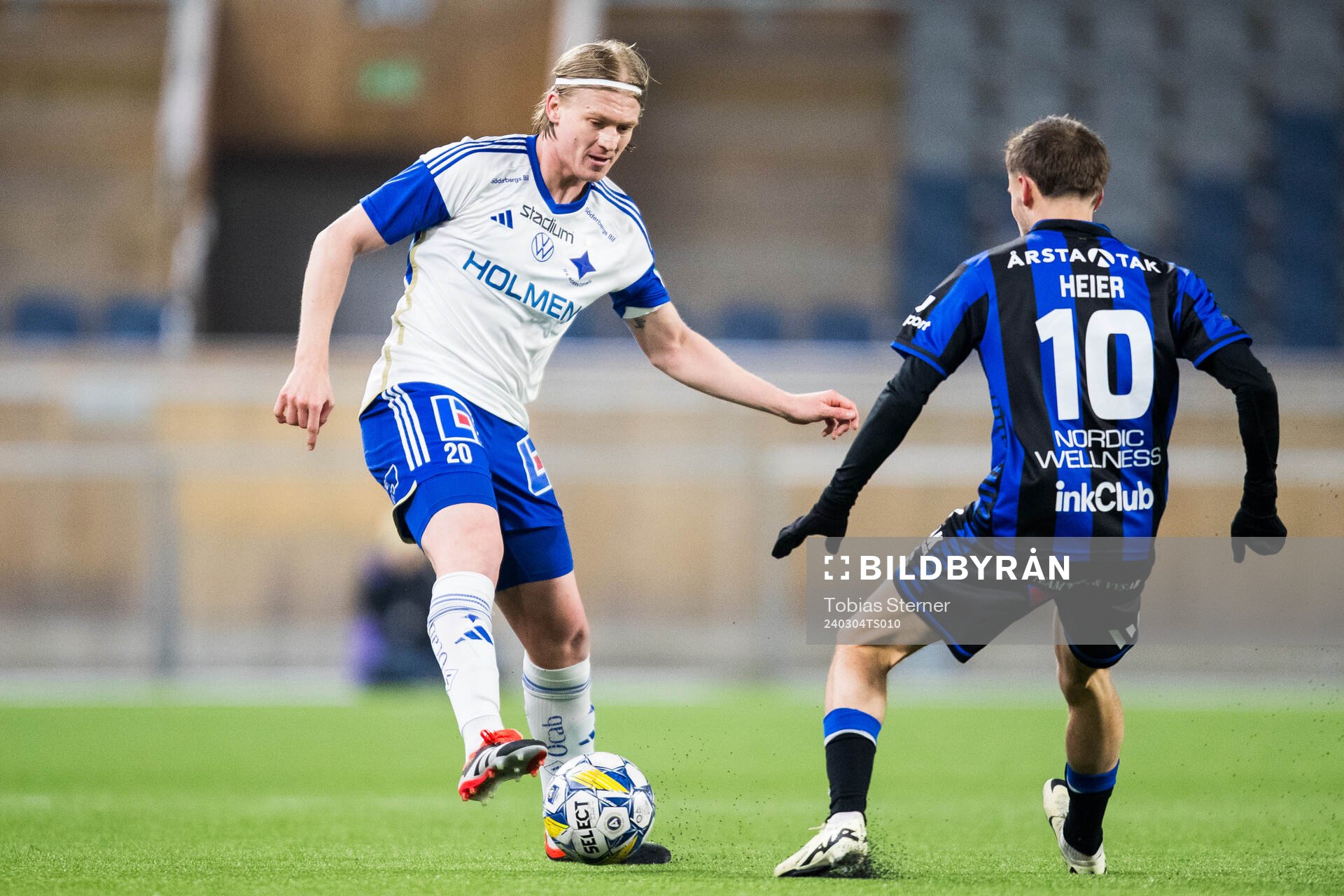 IFK Norrköpings Daniel Fritz Eid och Sirius Melker Heier