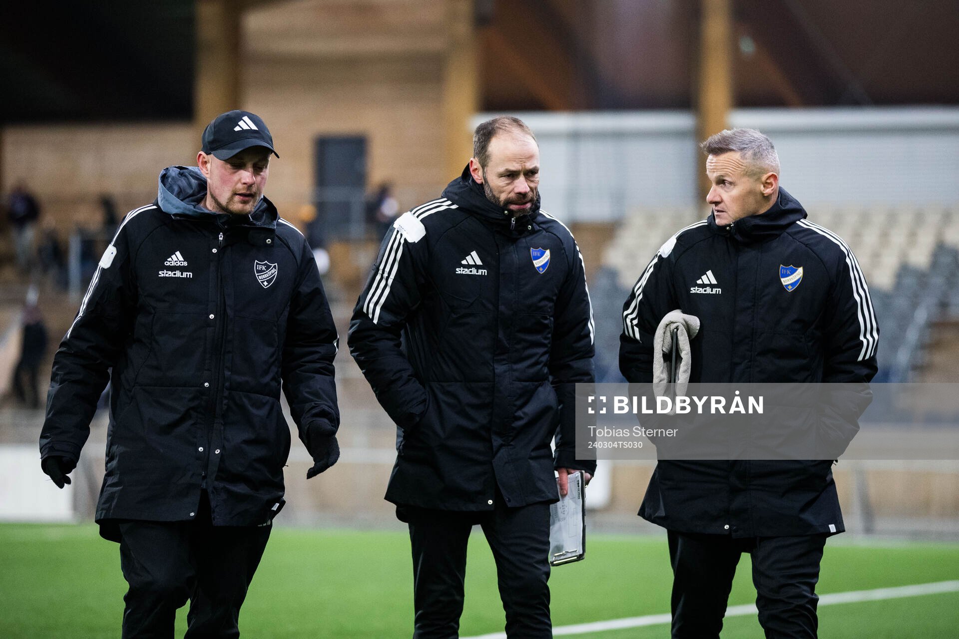 IFK Norrköpings assisterande tränare Fredrik Landén,
