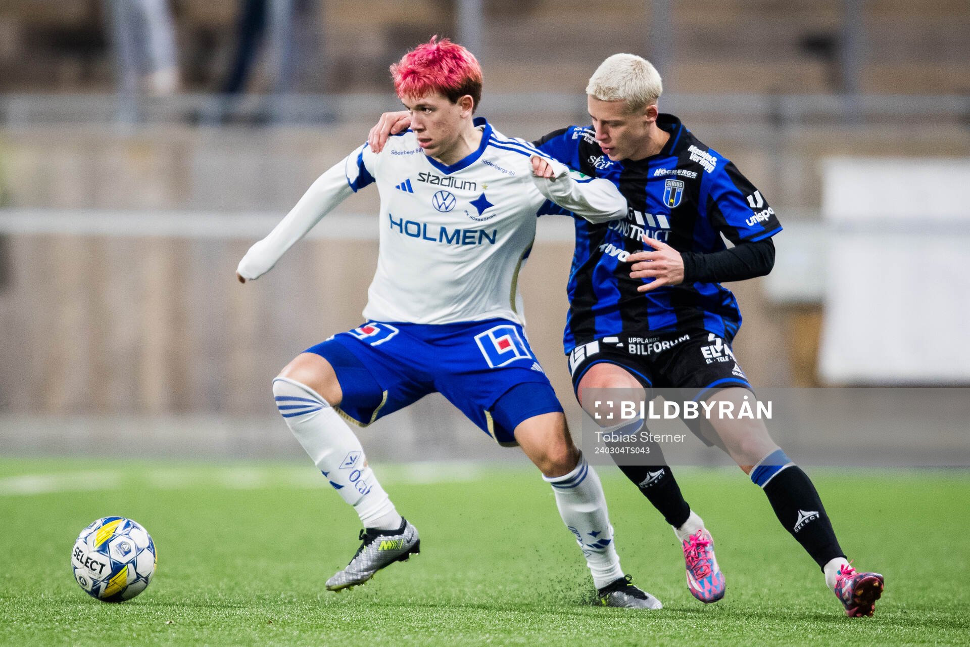 IFK Norrköpings Ture Sandberg och Sirius Michael Martin