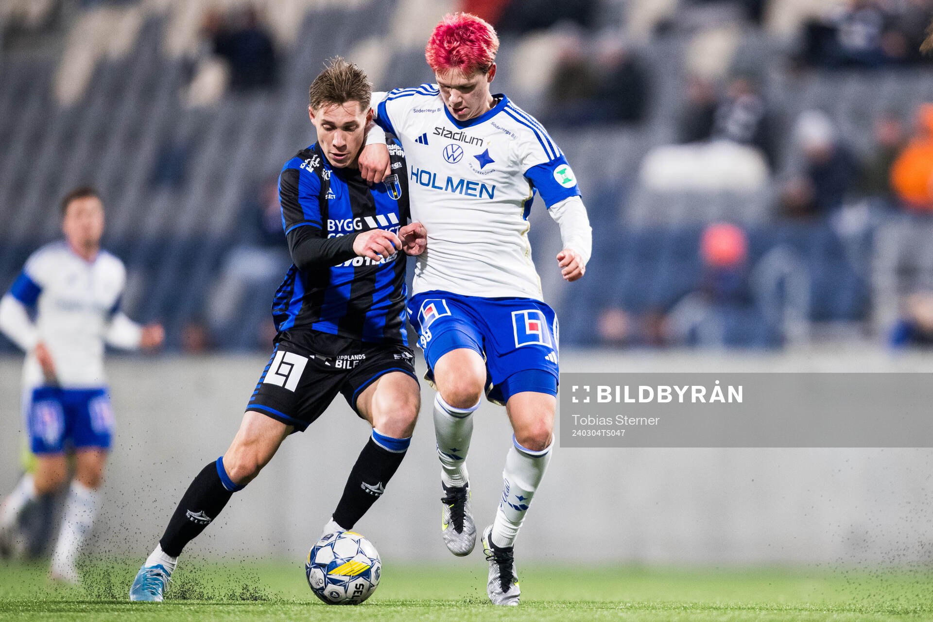 Sirius Marcus Lindberg och IFK Norrköpings Ture Sandberg