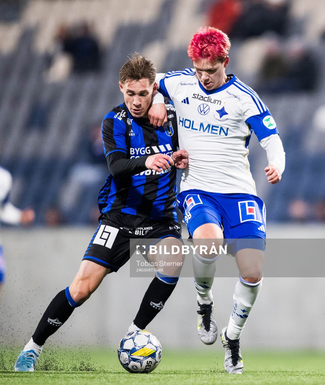 Sirius Marcus Lindberg och IFK Norrköpings Ture Sandberg