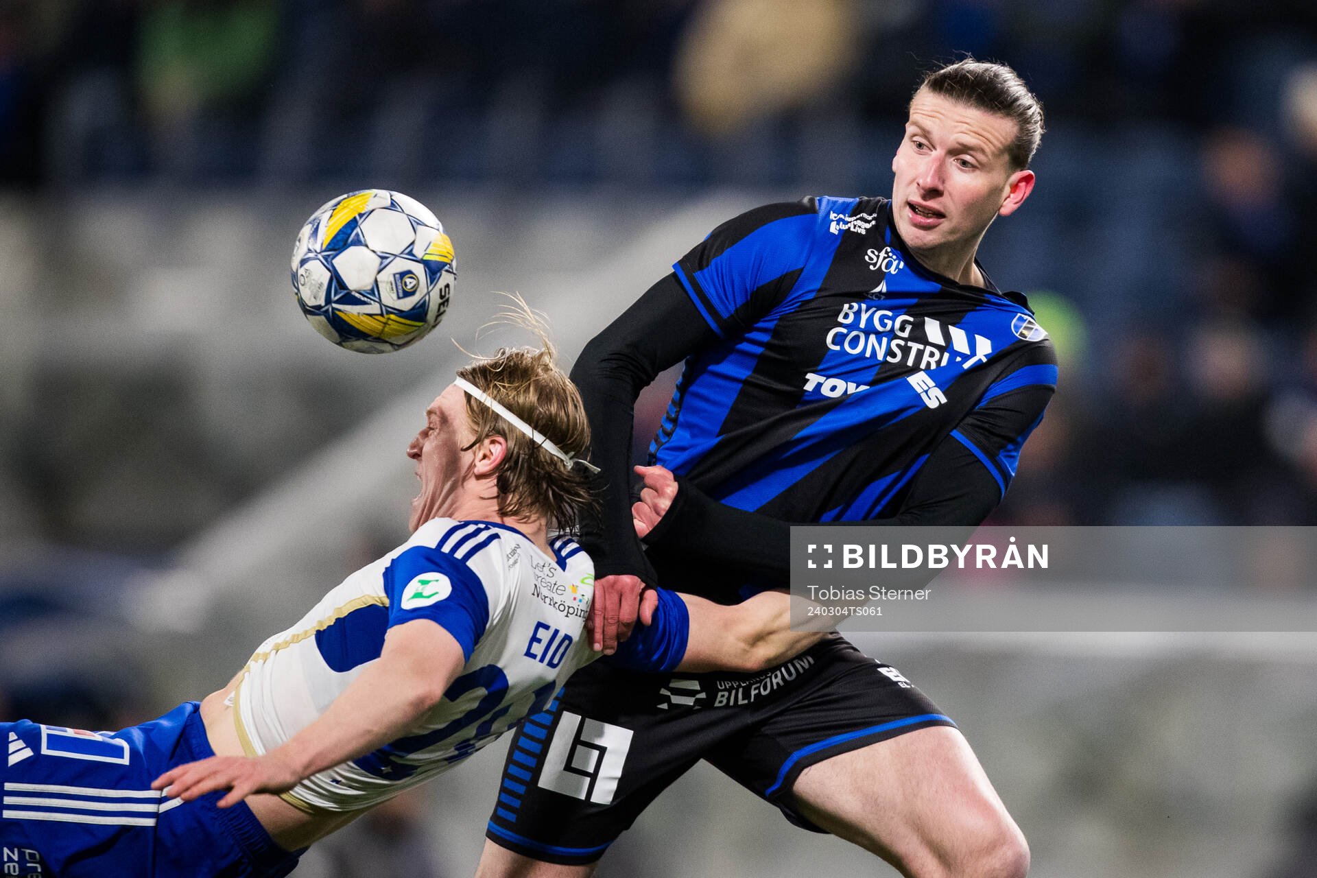 IFK Norrköpings Daniel Fritz Eid och Sirius Andreas Murbeck