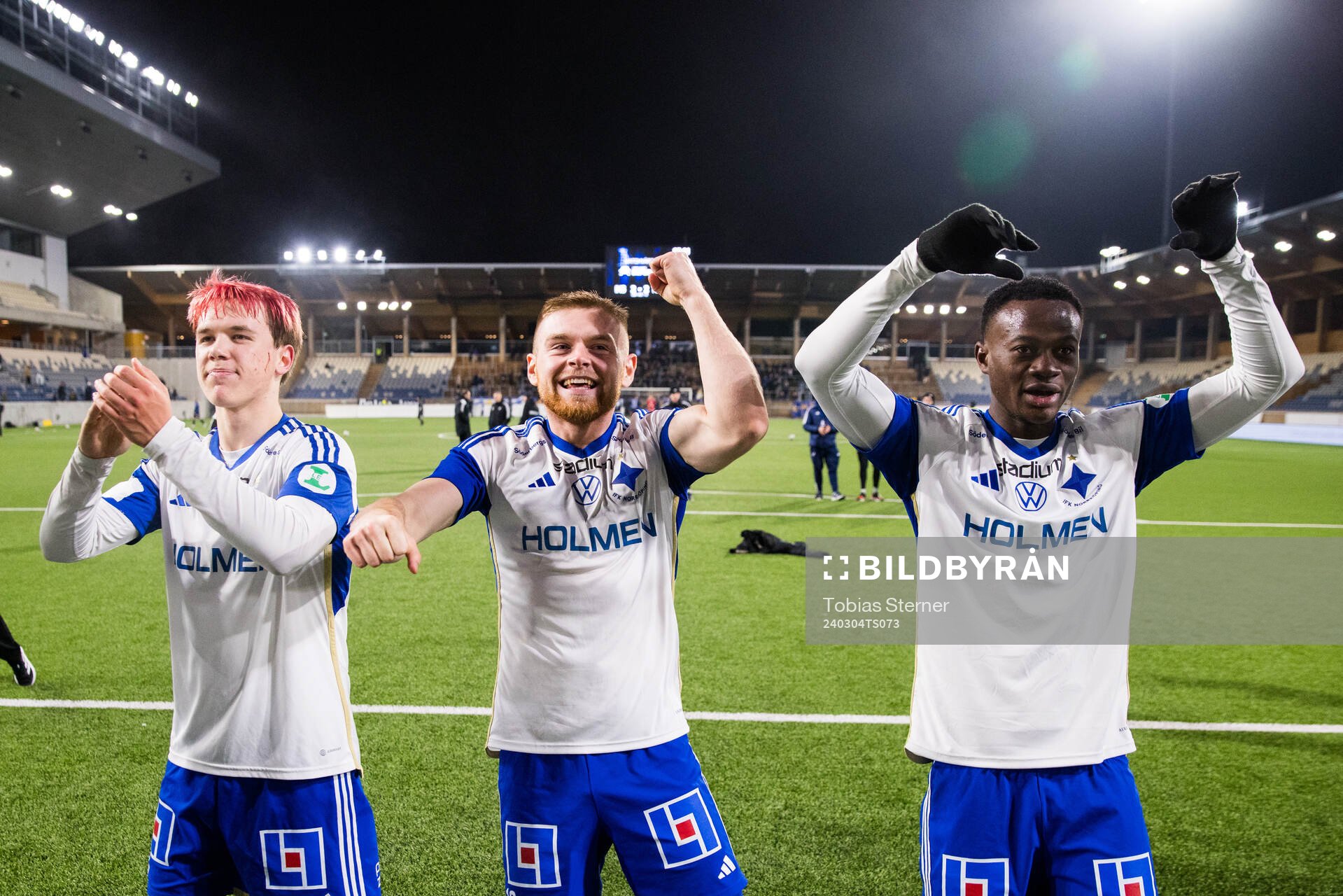 IFK Norrköpings Ture Sandberg, Dino Salihovic och Stephen