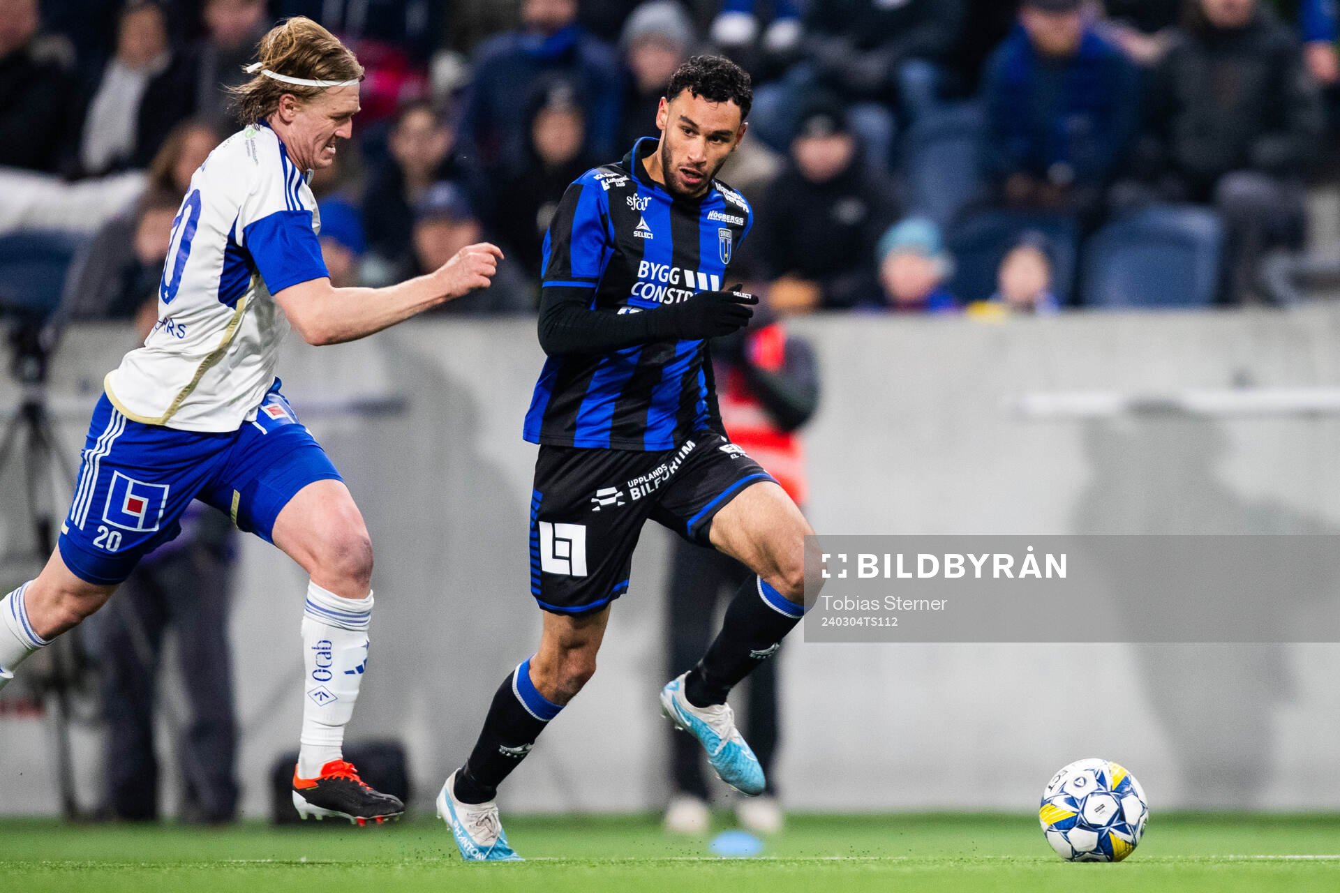 IFK Norrköpings Daniel Fritz Eid och Sirius Joakim Persson