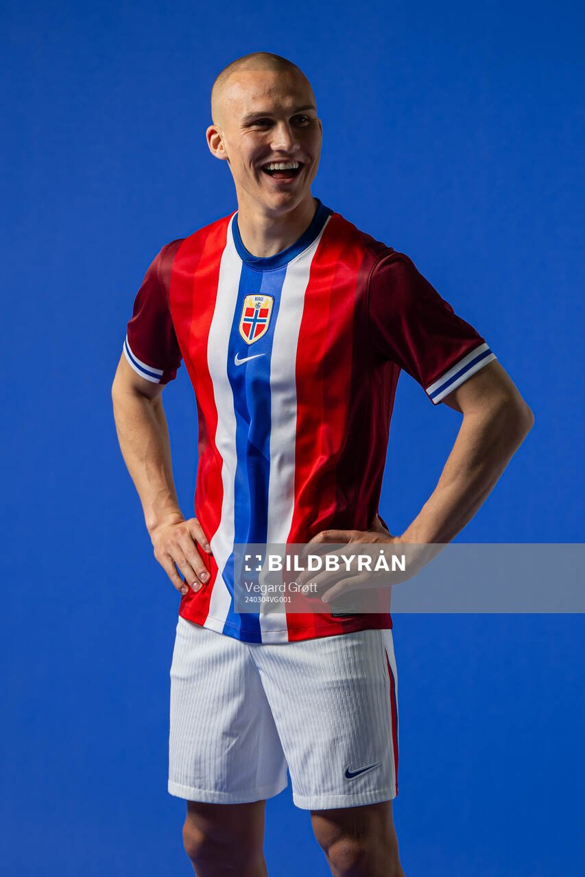 Leo Østigård of the Norwegian national football team