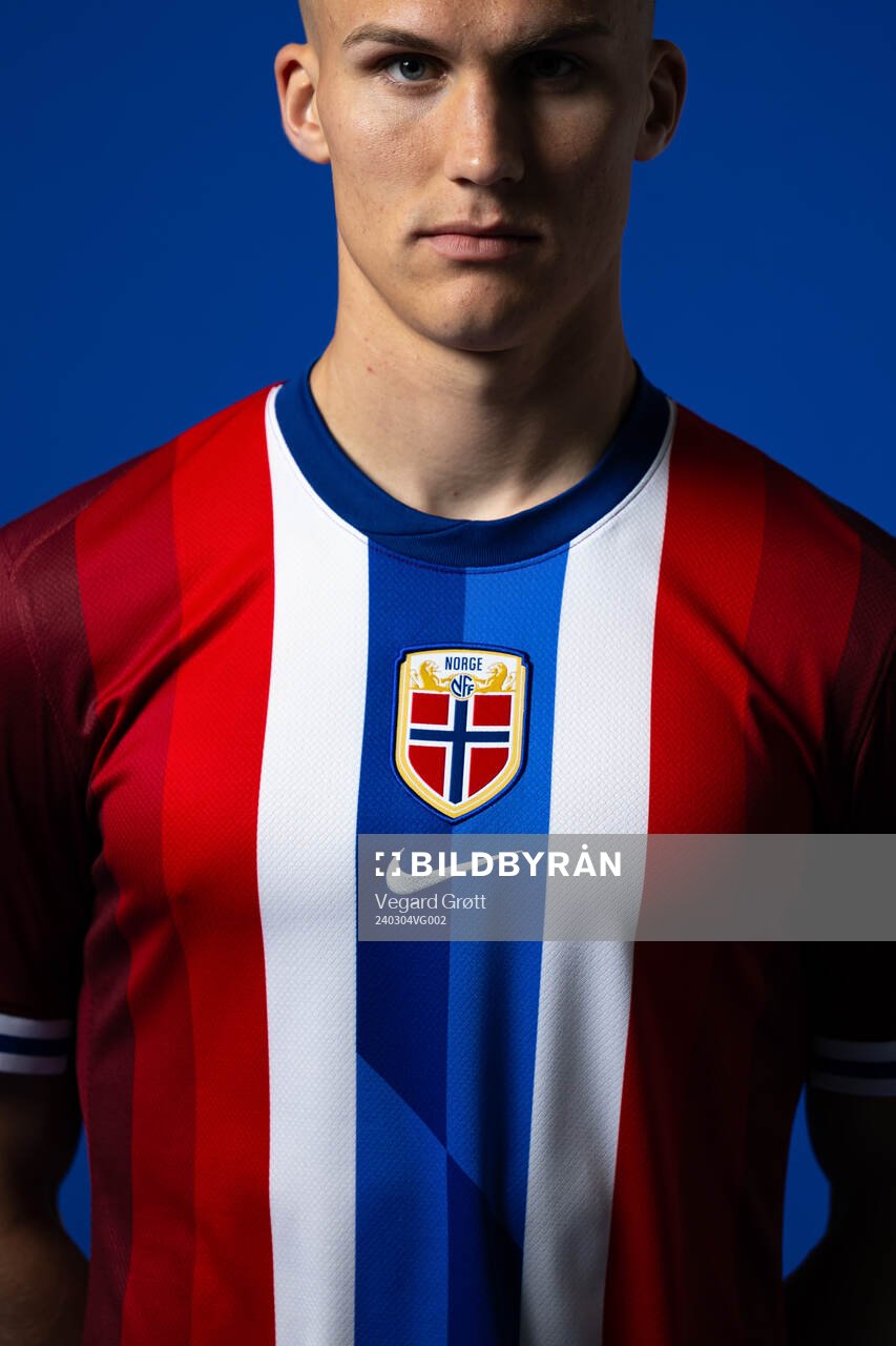 Leo Østigård of the Norwegian national football team