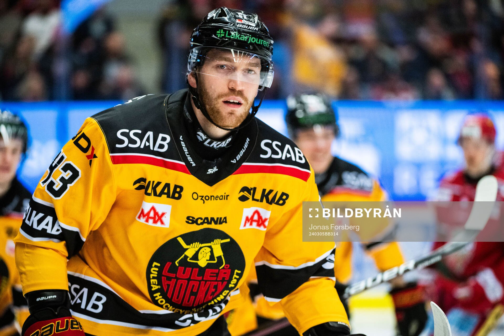 Luleås Oscar Eklind jublar