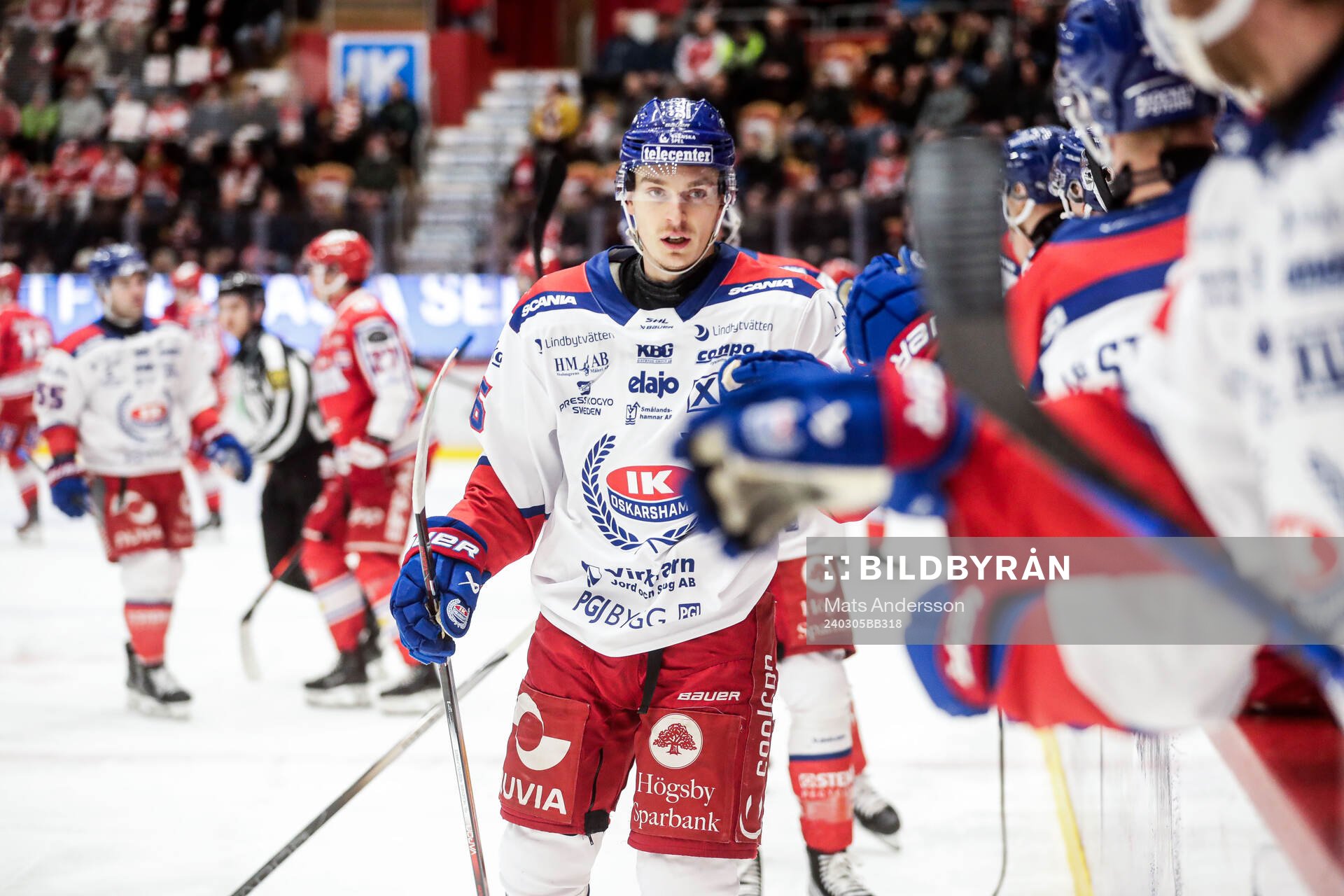 Oskarshamns Lukas Jasek jublar