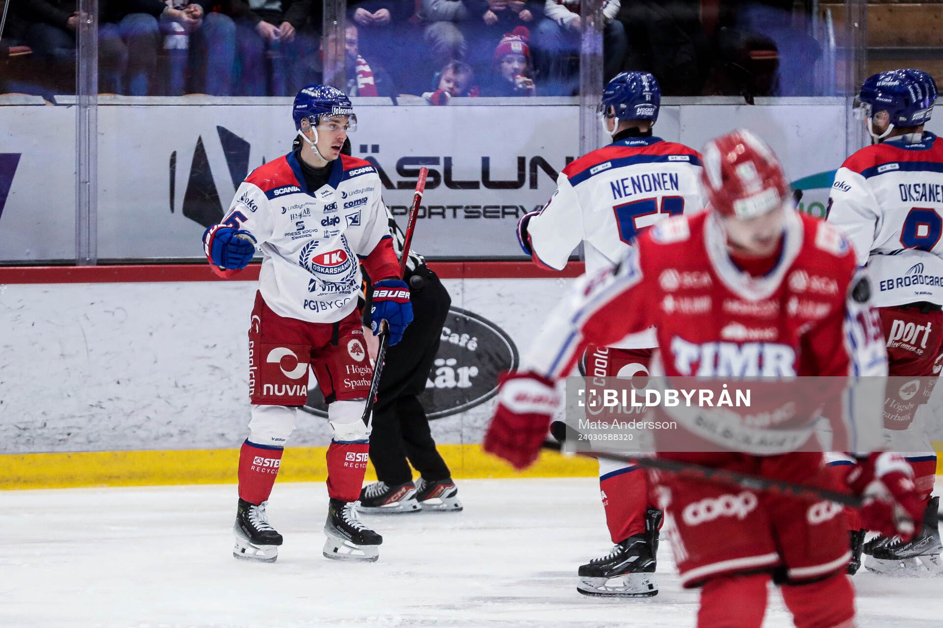 Oskarshamns Lukas Jasek jublar