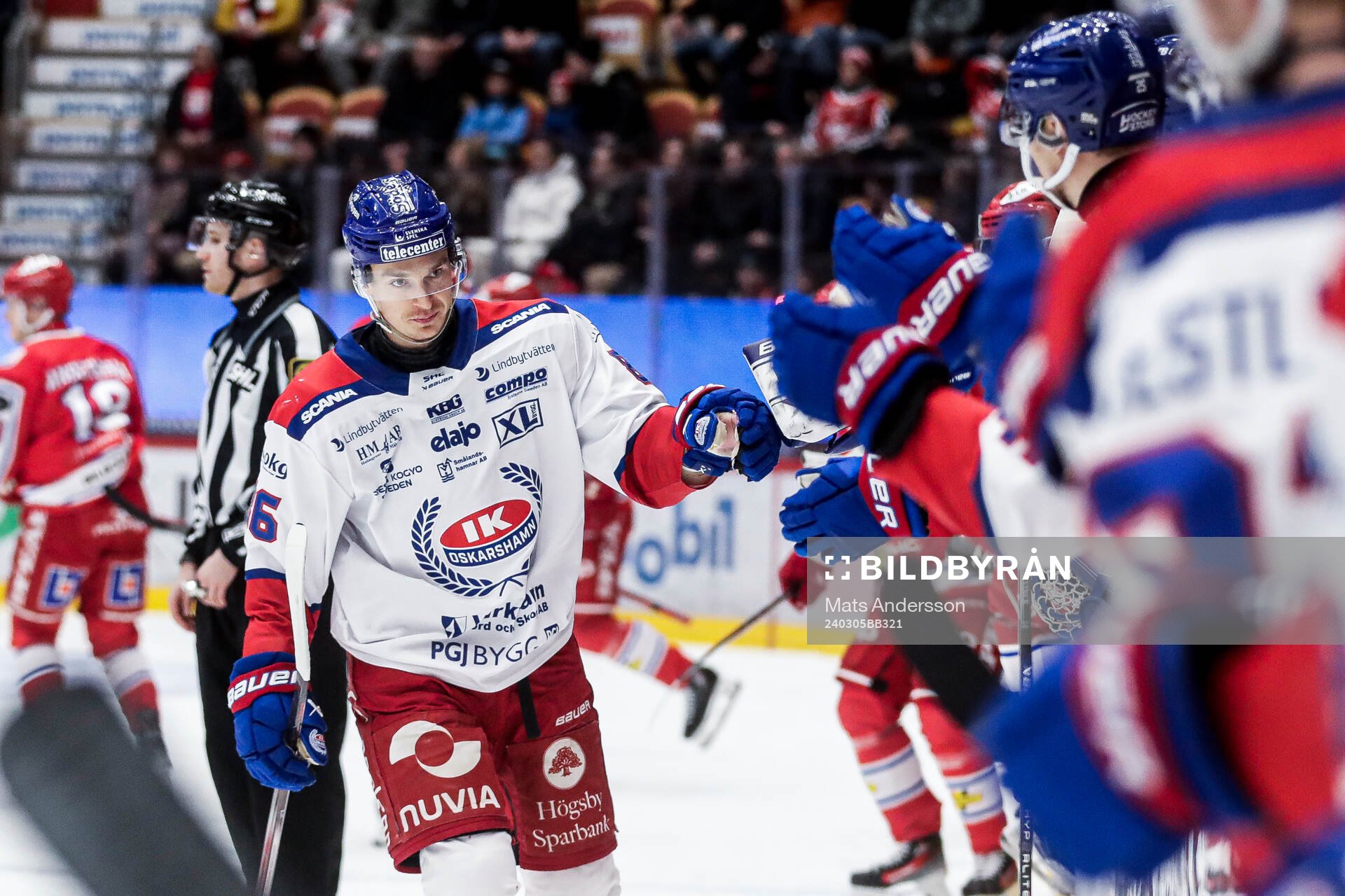 Oskarshamns Lukas Jasek jublar