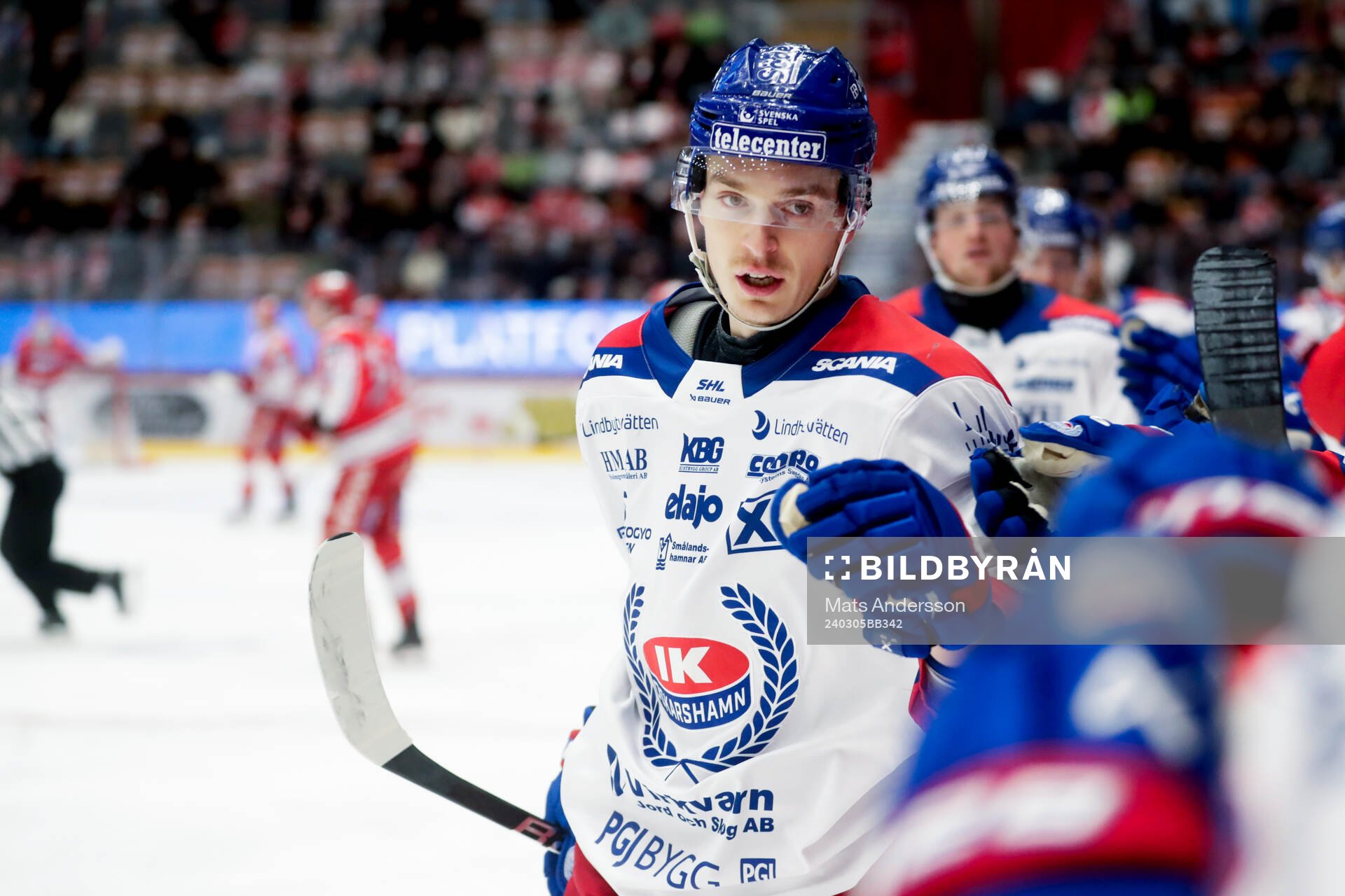 Oskarshamns Lukas Jasek jublar