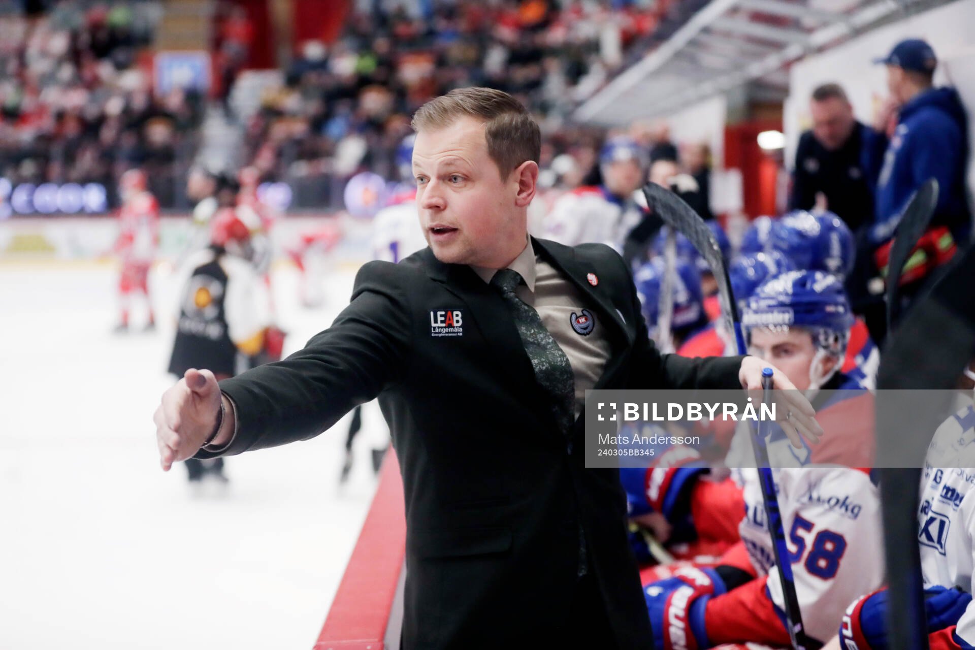Oskarshamns tränare Martin Filander
