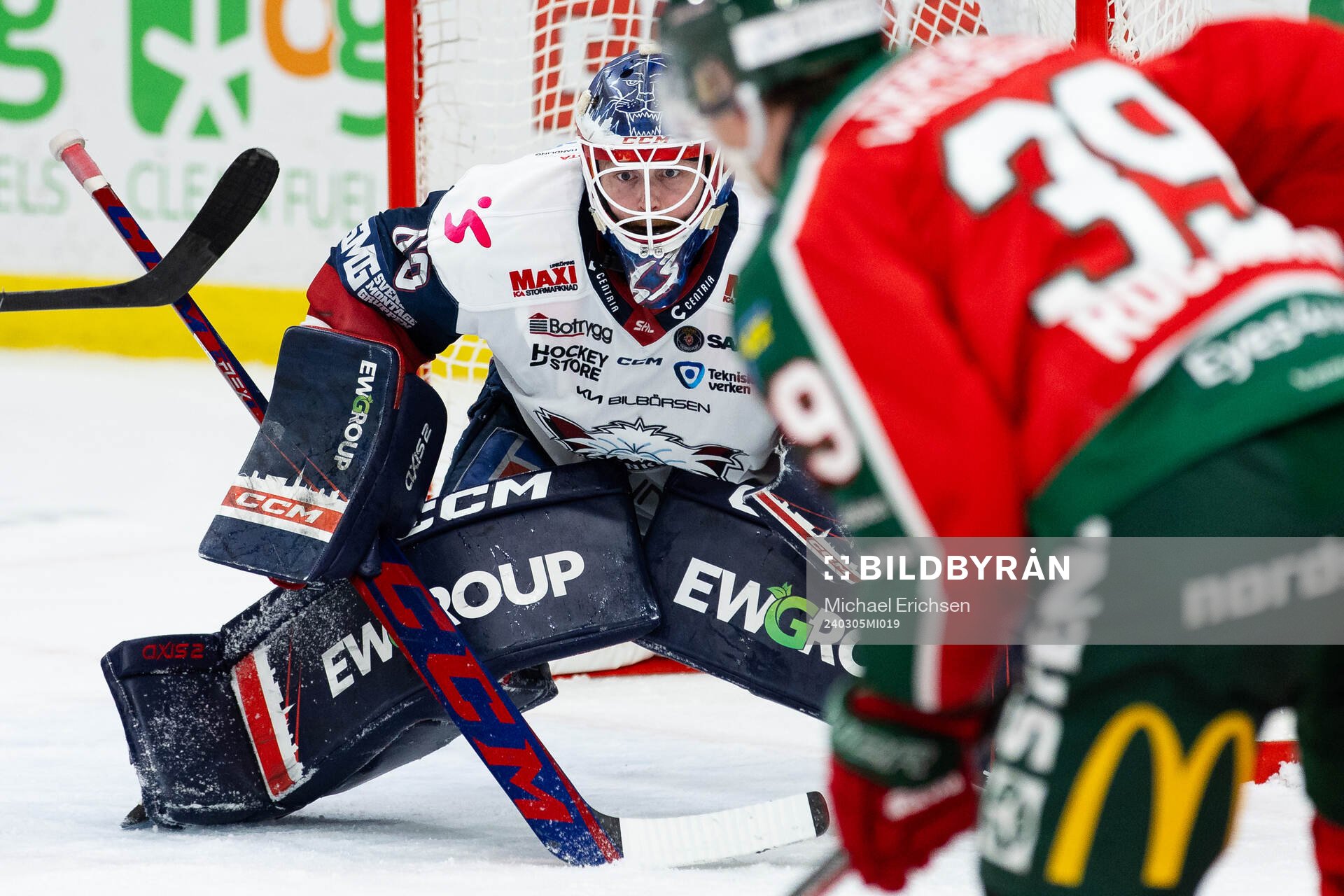 Linköpings målvakt Marcus Högberg