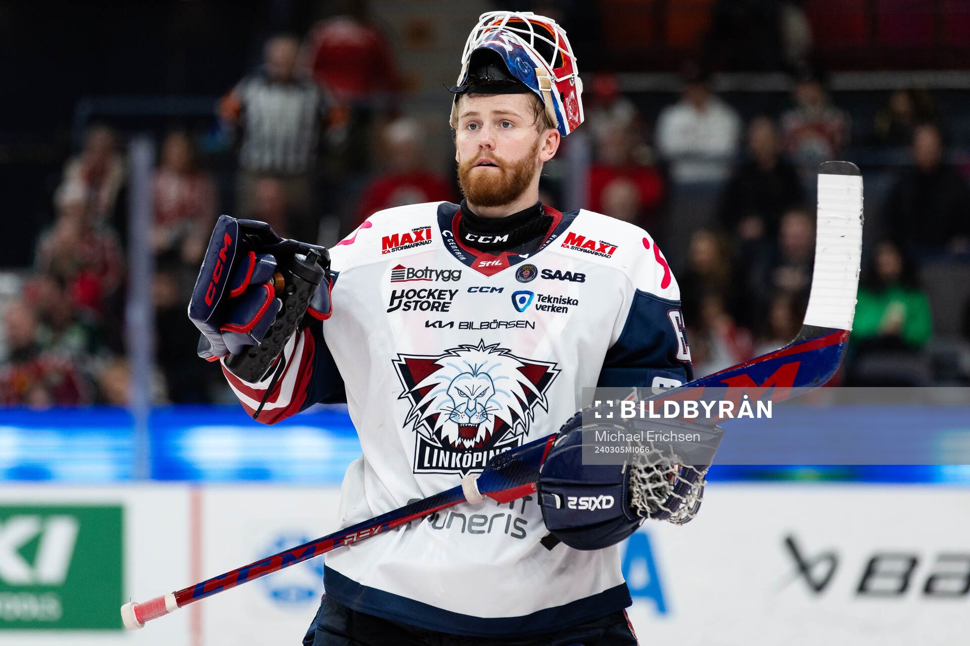 Linköpings målvakt Marcus Högberg