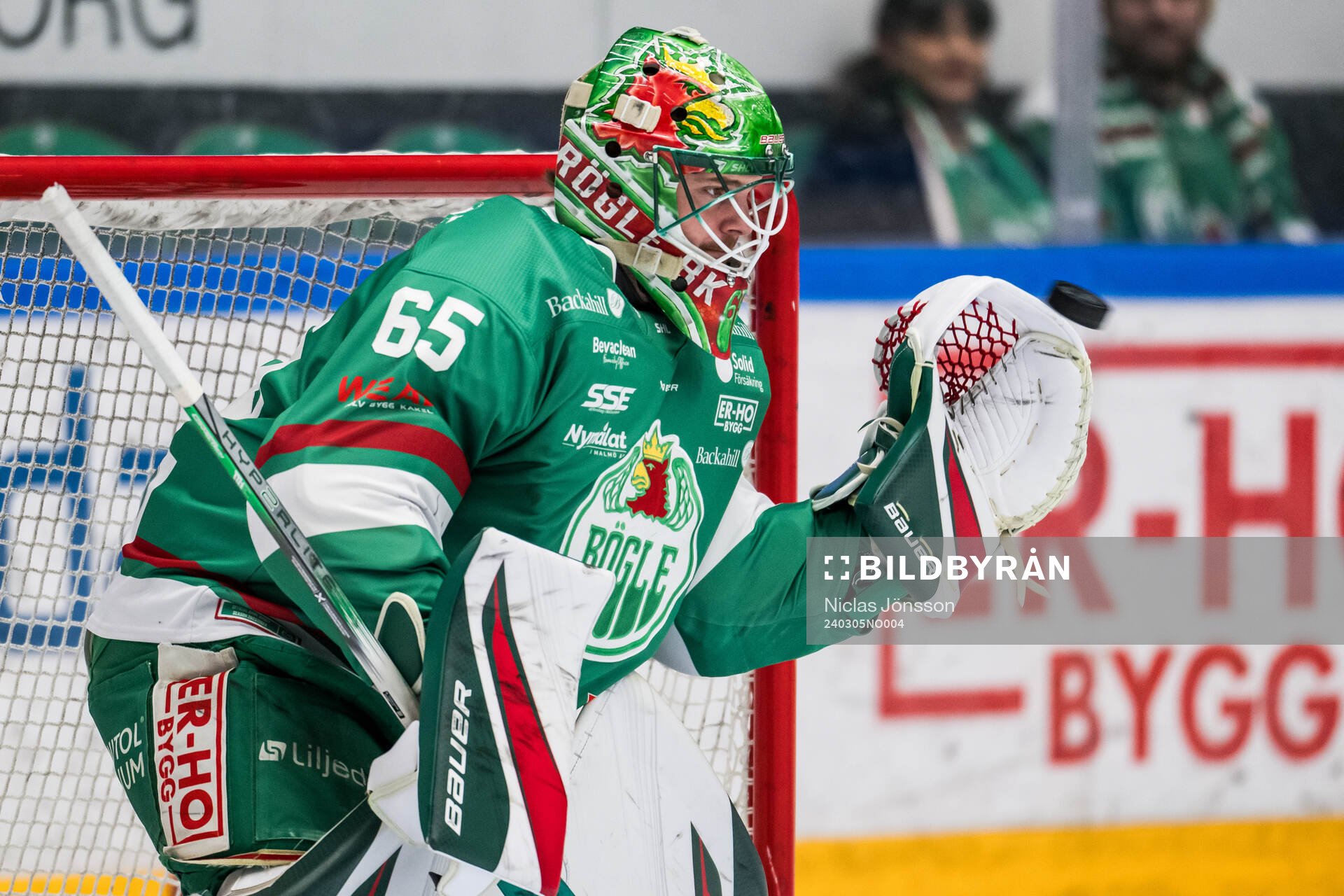 Rögles målvakt Christoffer Rifalk