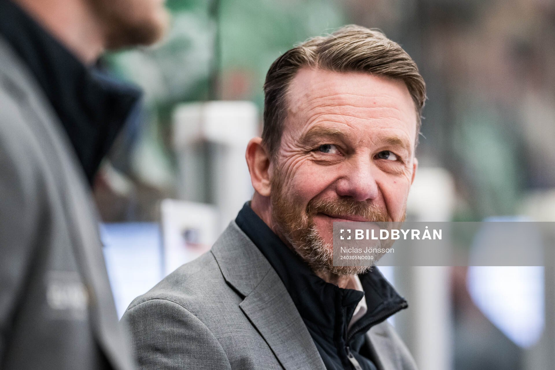 Leksands tränare Charles Berglund