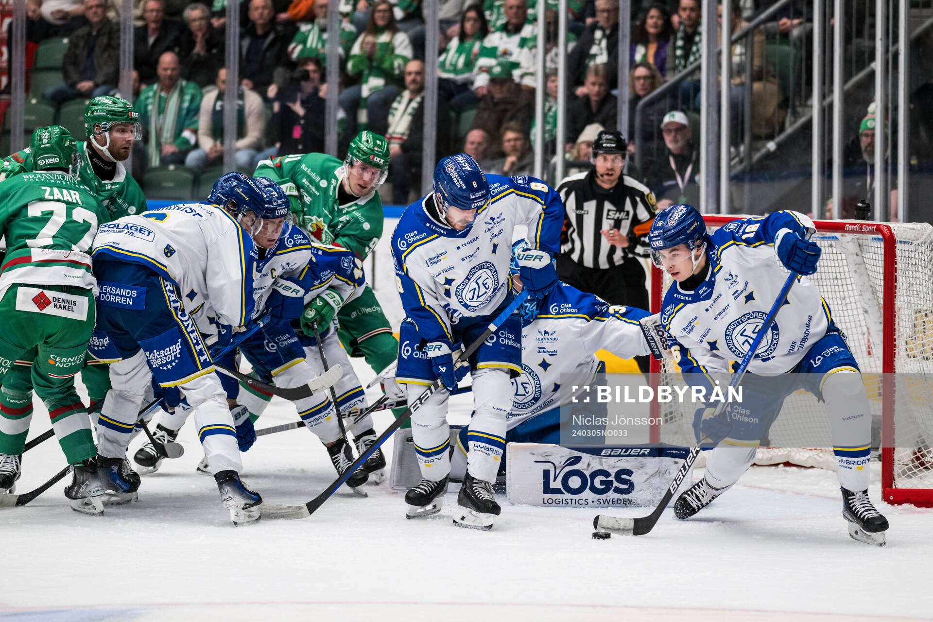 Leksands Matt Caito och Felix Unger Sörum