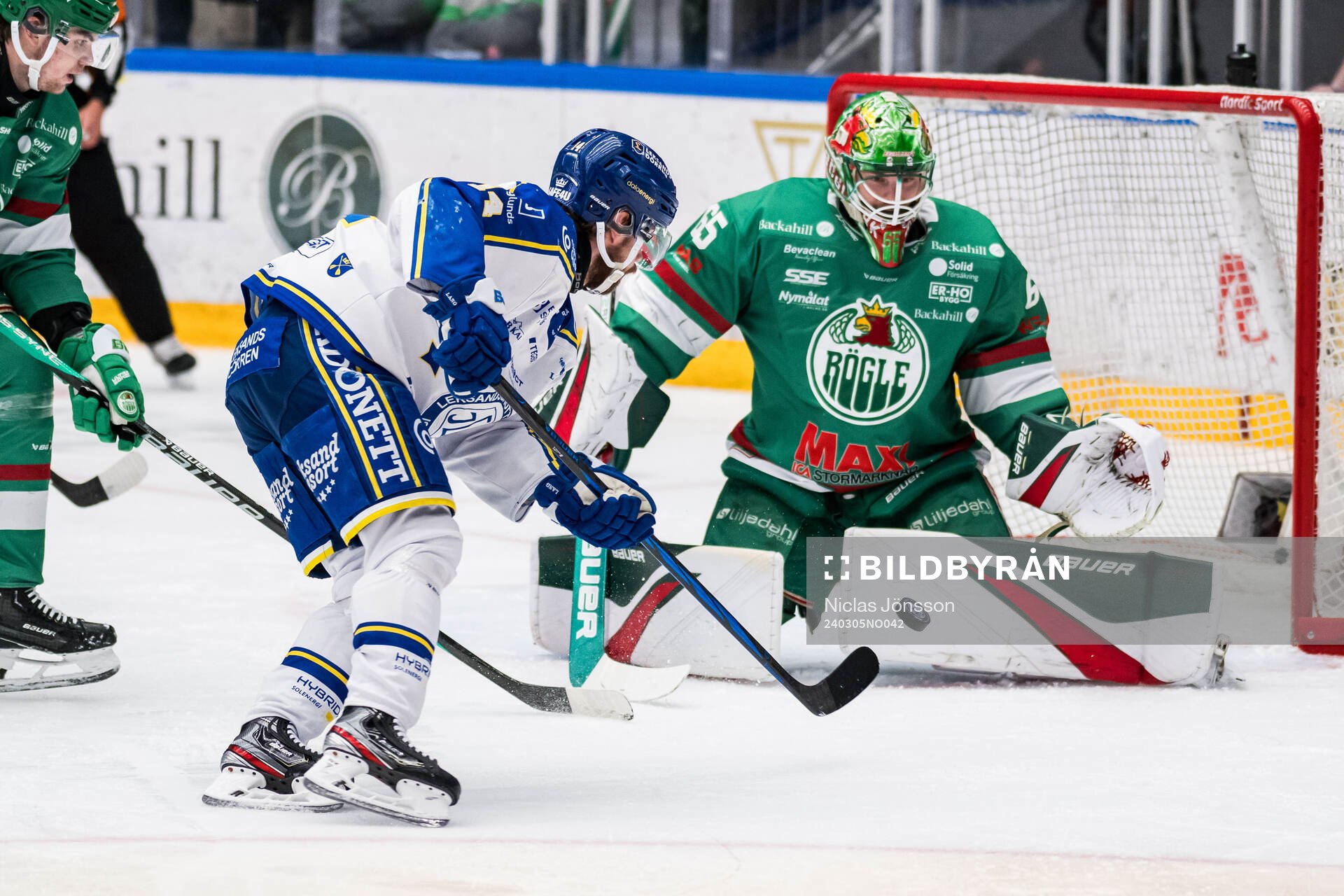 Leksands Oskar Lang och Rögles Ludvig Claesson