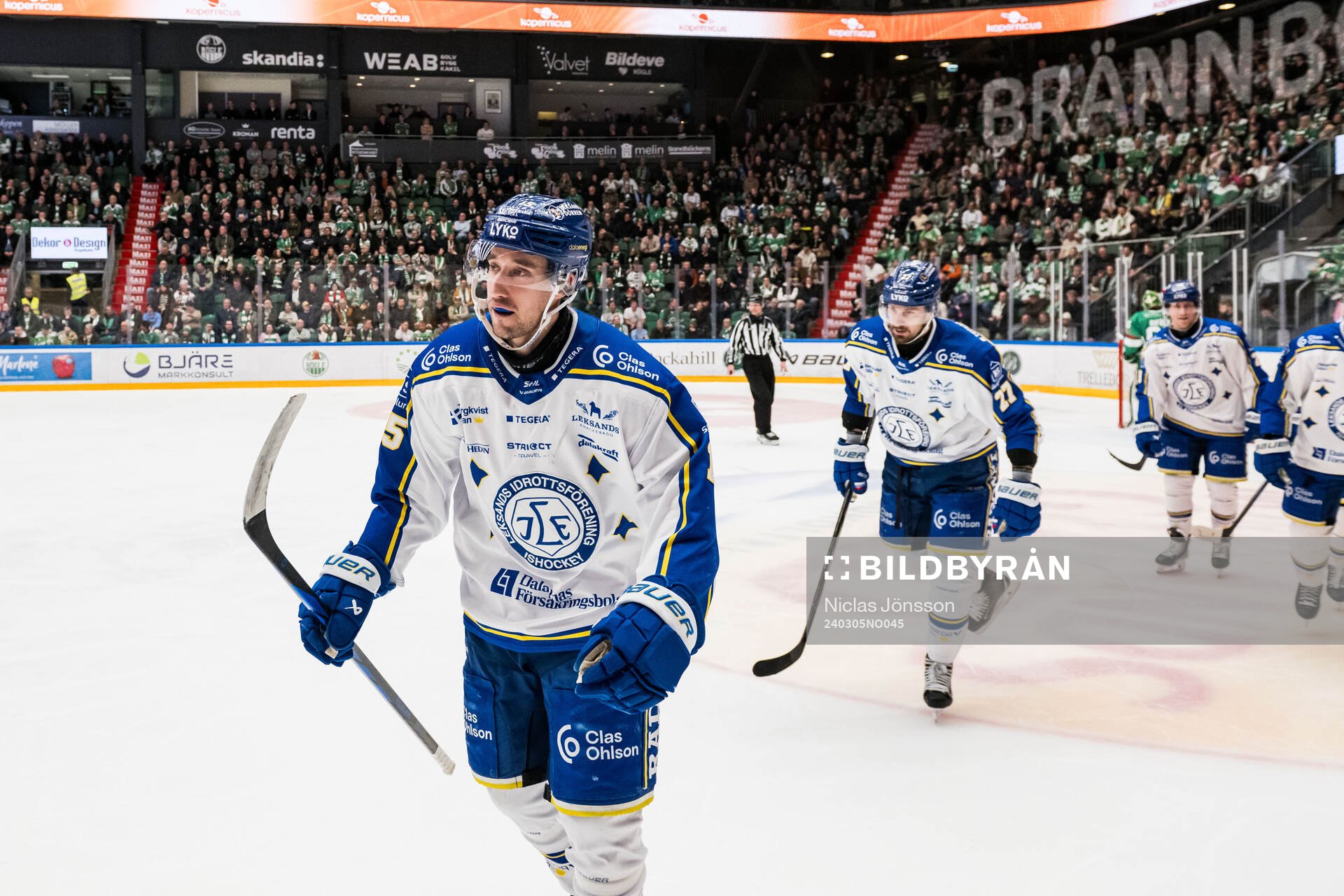 Leksands Max Veronneau jublar