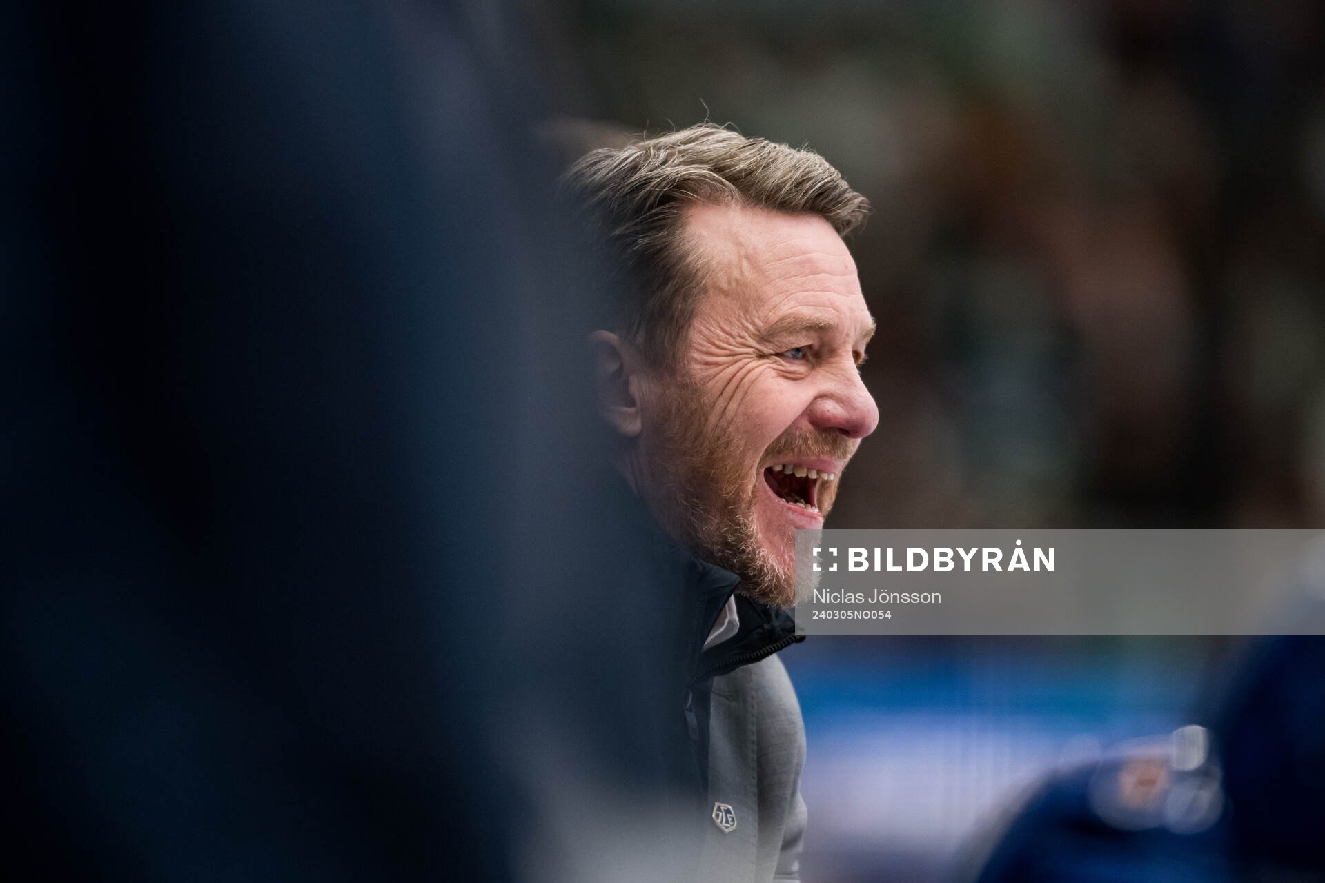 Leksands tränare Charles Berglund