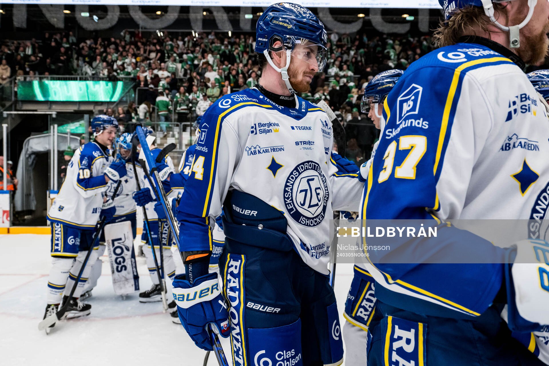 Leksands Peter Cehlarik jublar