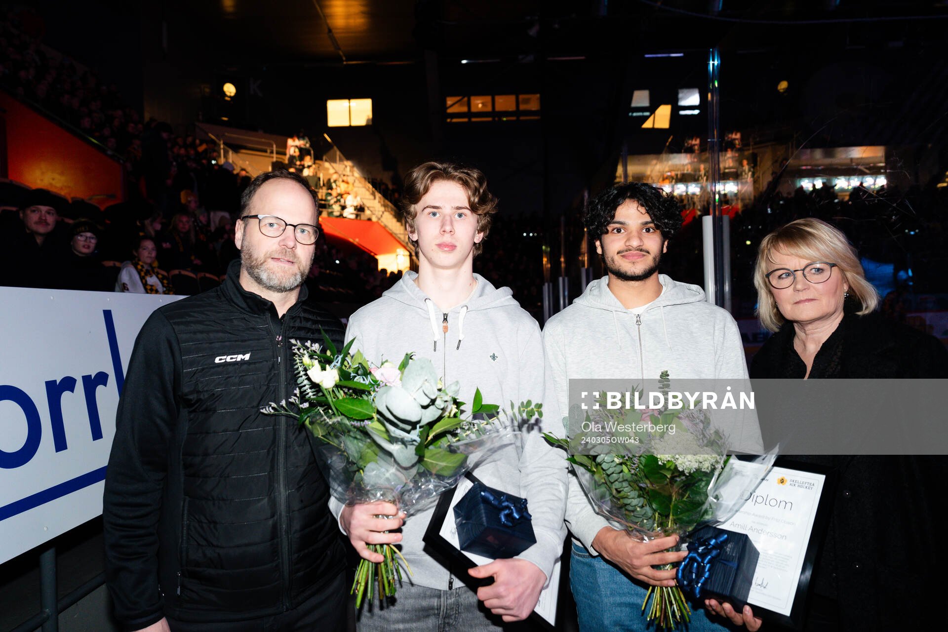 Zeb Lindgren och AMill Andersson