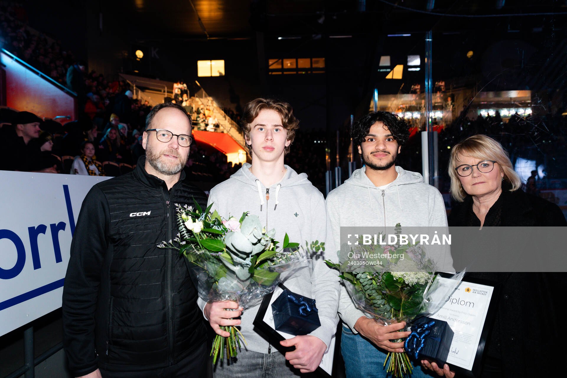 Zeb Lindgren och AMill Andersson