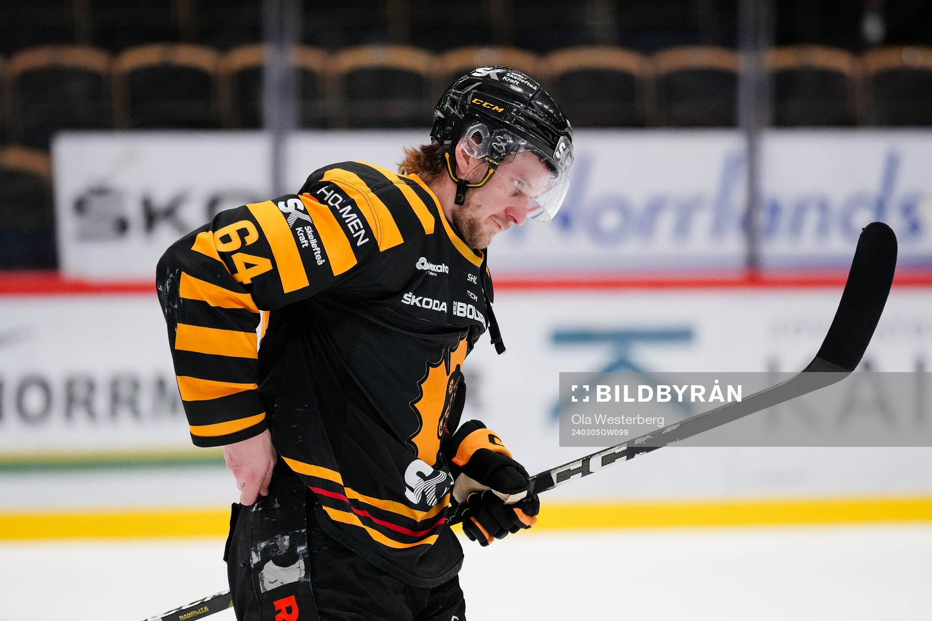 Skellefteås Jonathan Pudas deppar