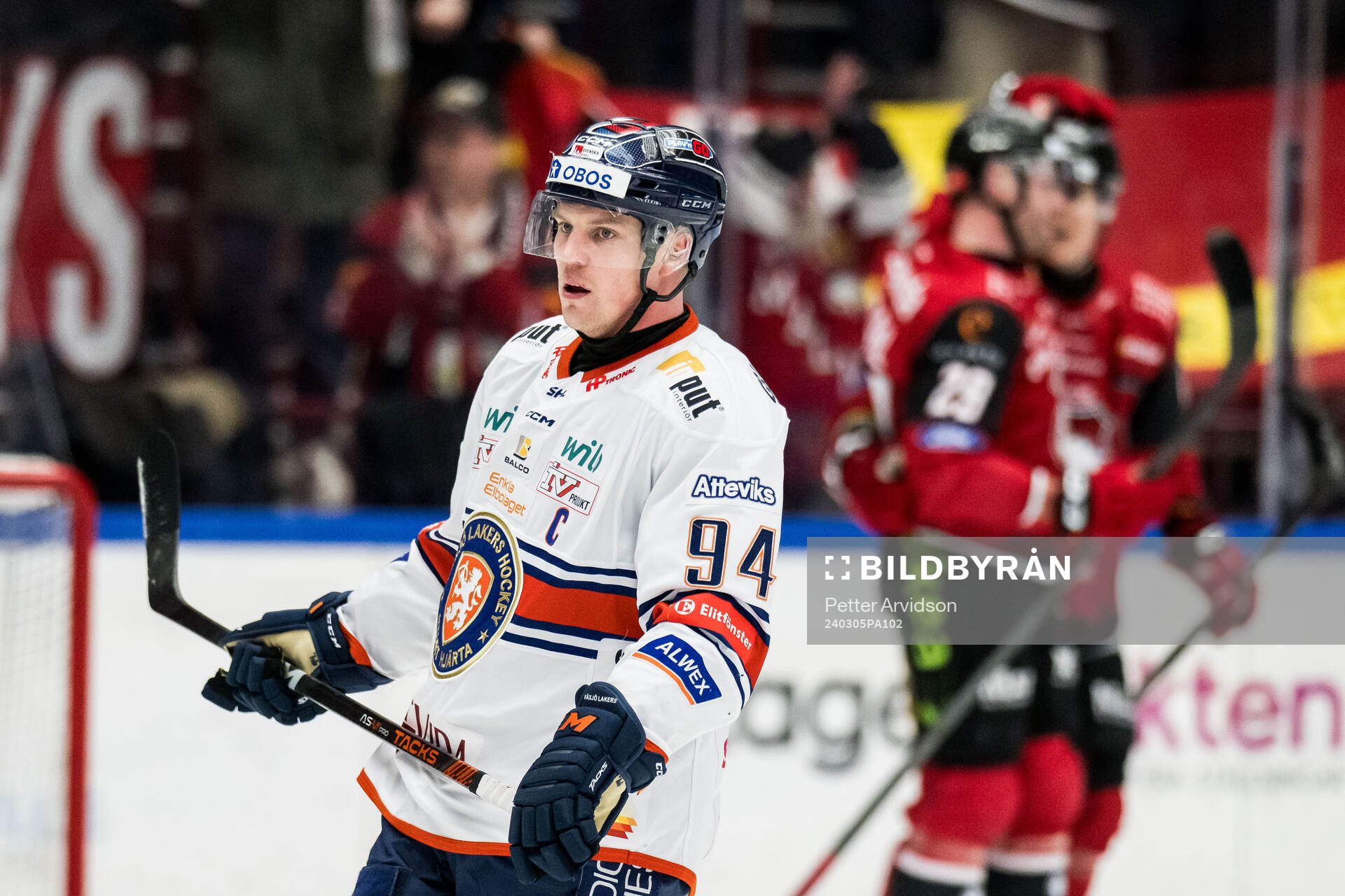 Växjös Joel Persson deppar