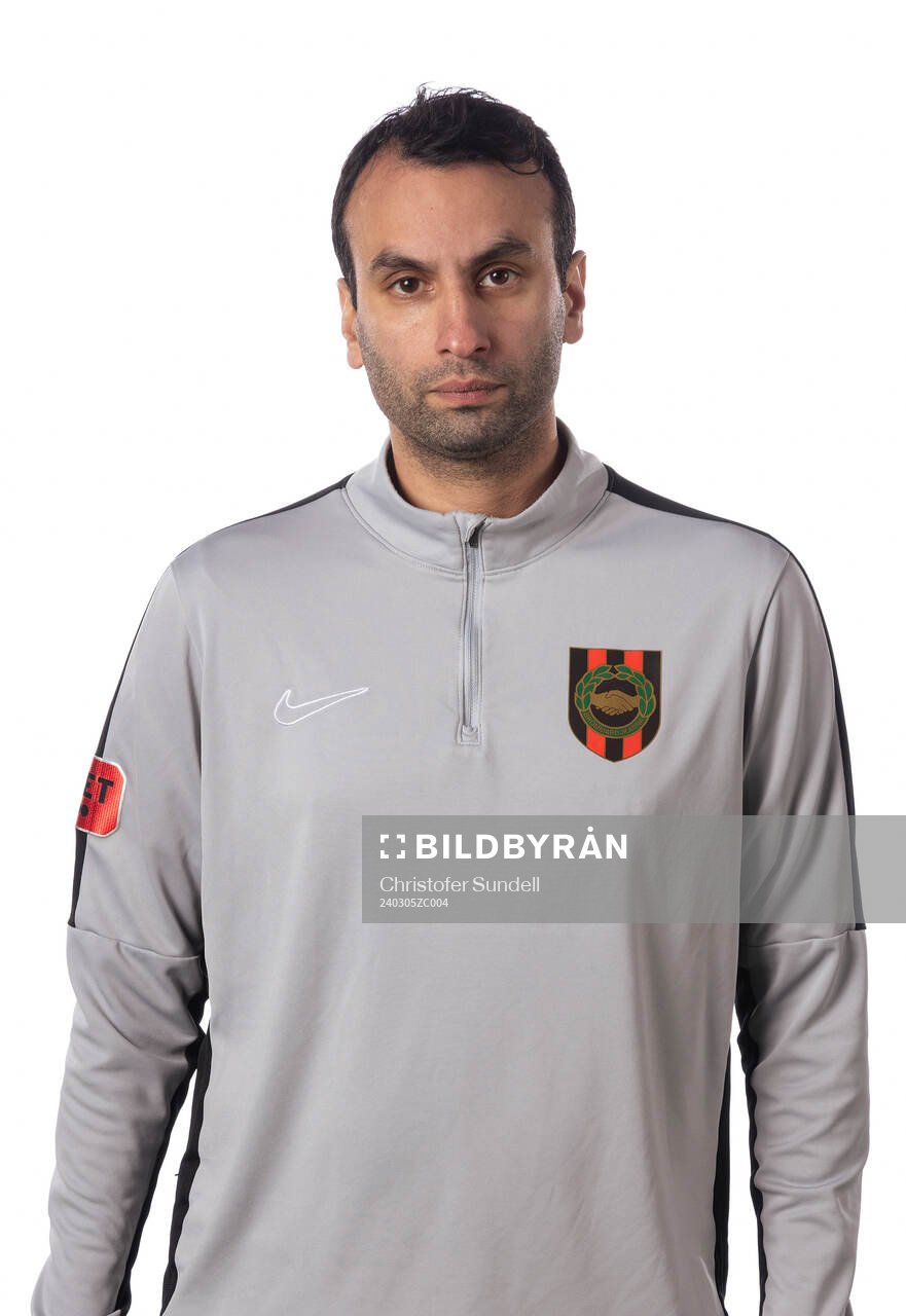 Brommapojkarnas tränare Andreas Engelmark