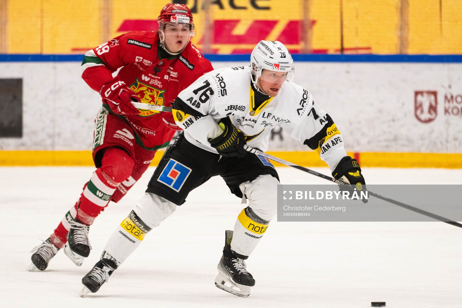 Moras Noah Steen och Västerås Jasper Lindsten