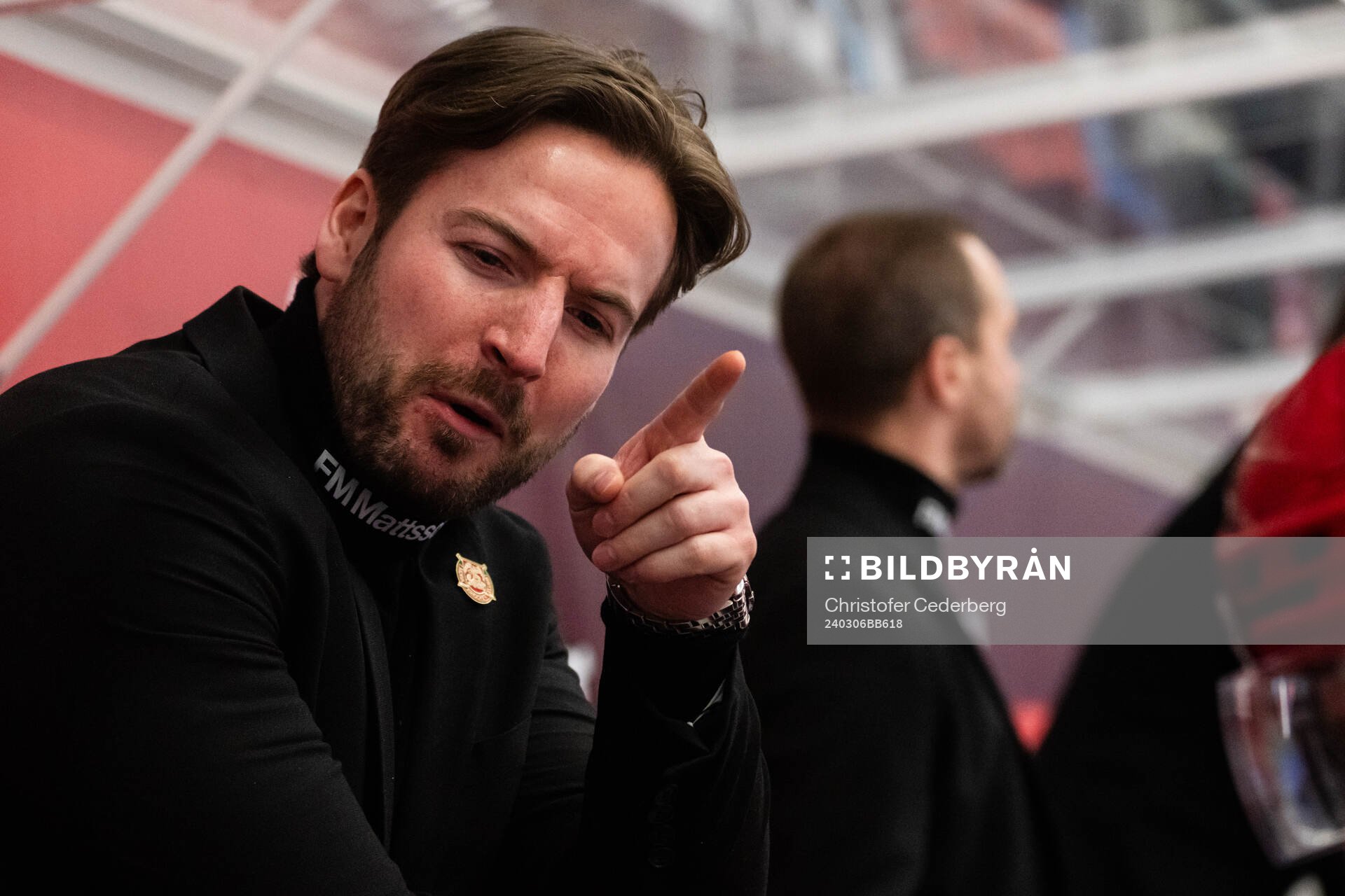 Mora assisterande tränare Fabian Gunnarsson