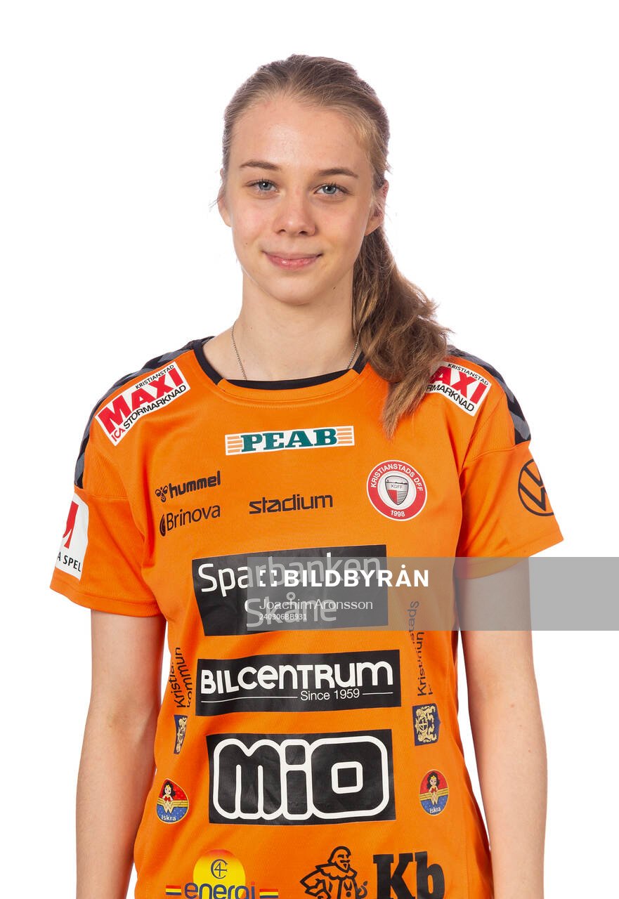 Kristianstads Katla Tryggvadóttir poserar för ett porträtt den 6 mars 2024 i Kristianstad.