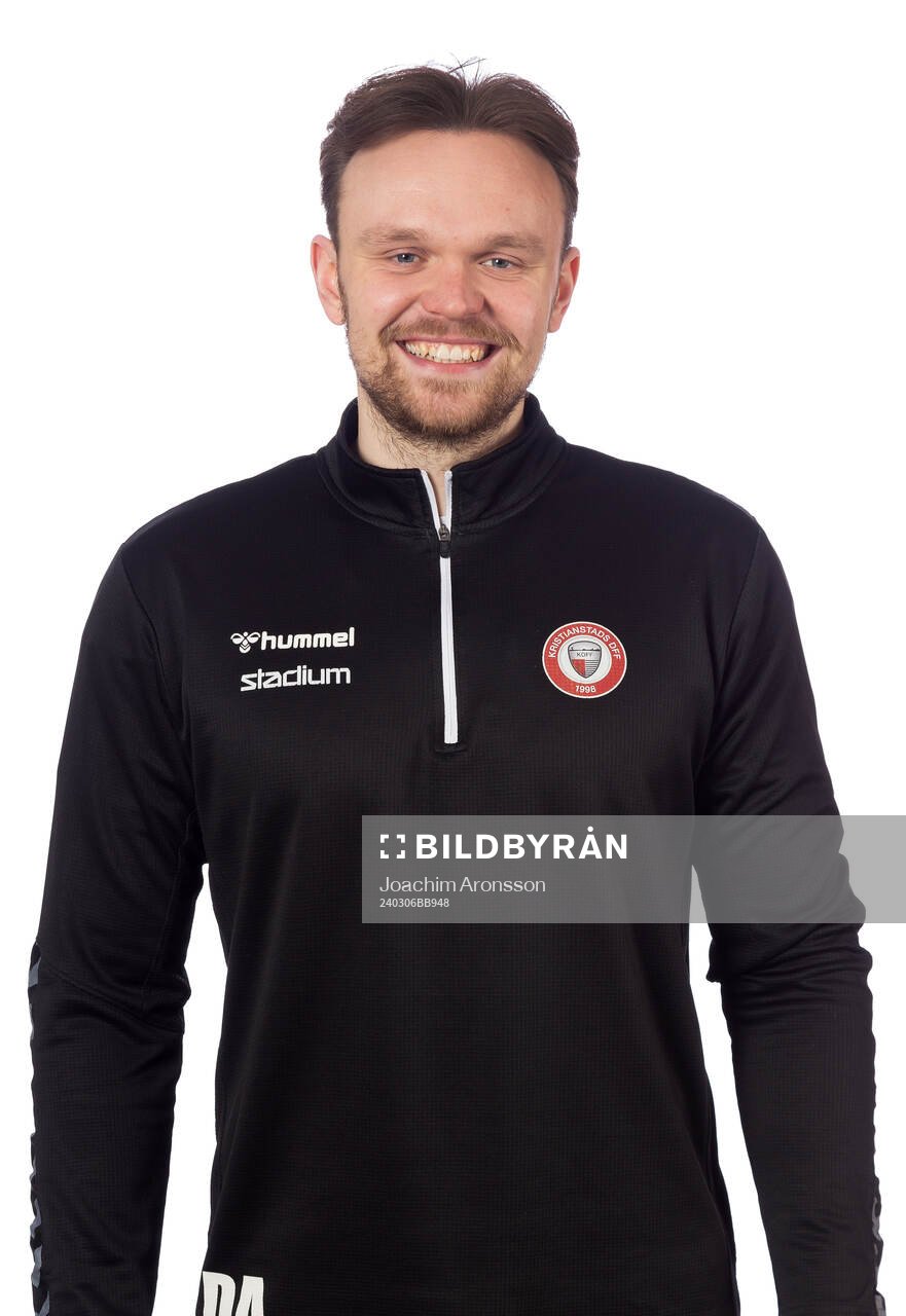 Kristianstads tränare Daniel Angergård