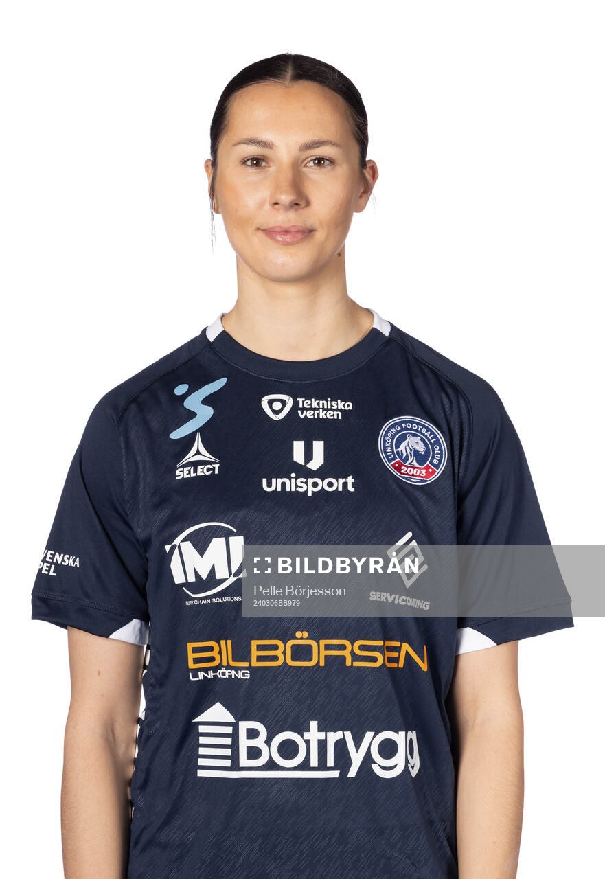 Linköpings Nellie Karlsson, lagkapten