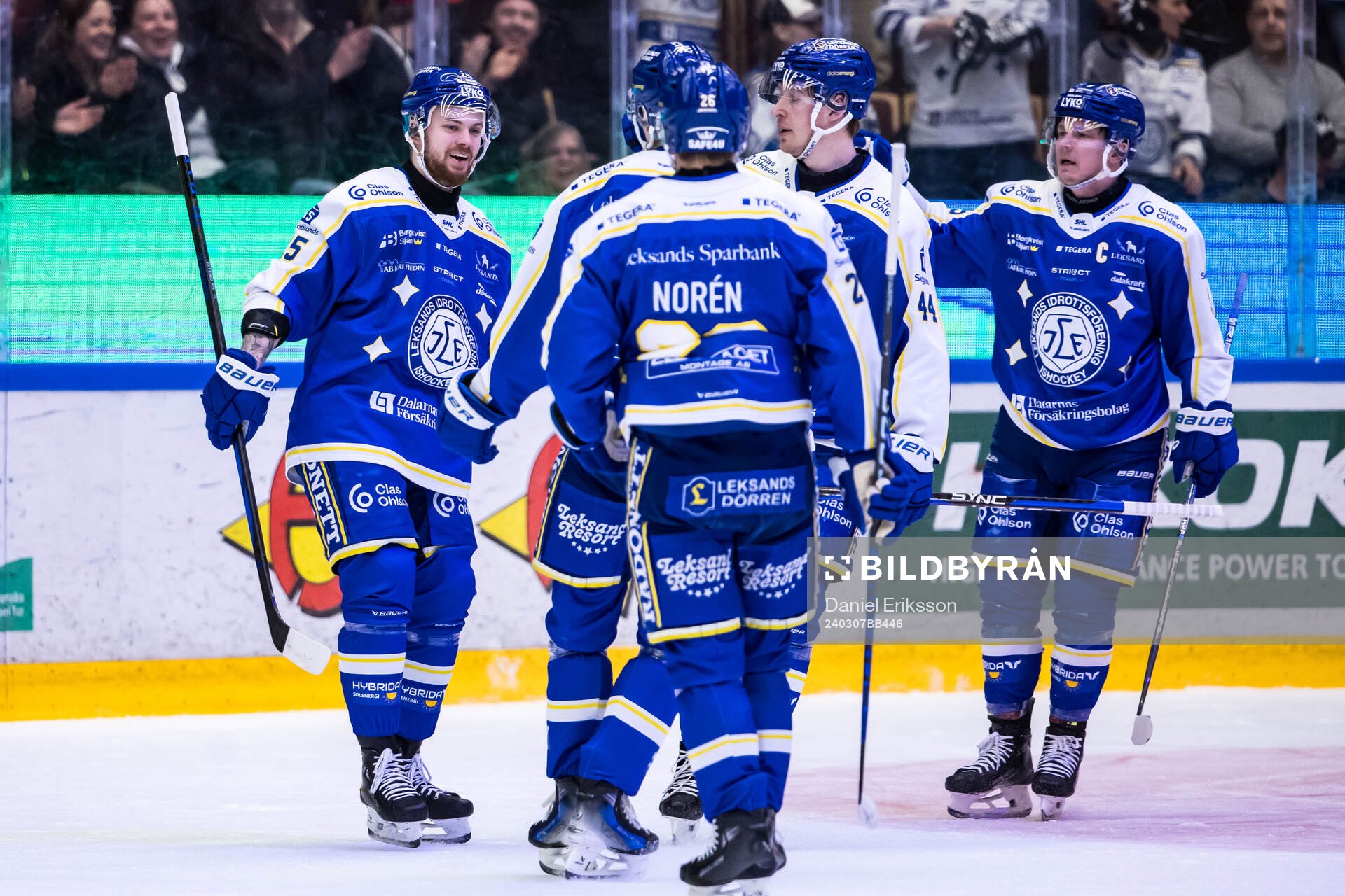 Leksands Lucas Elvenes jublar