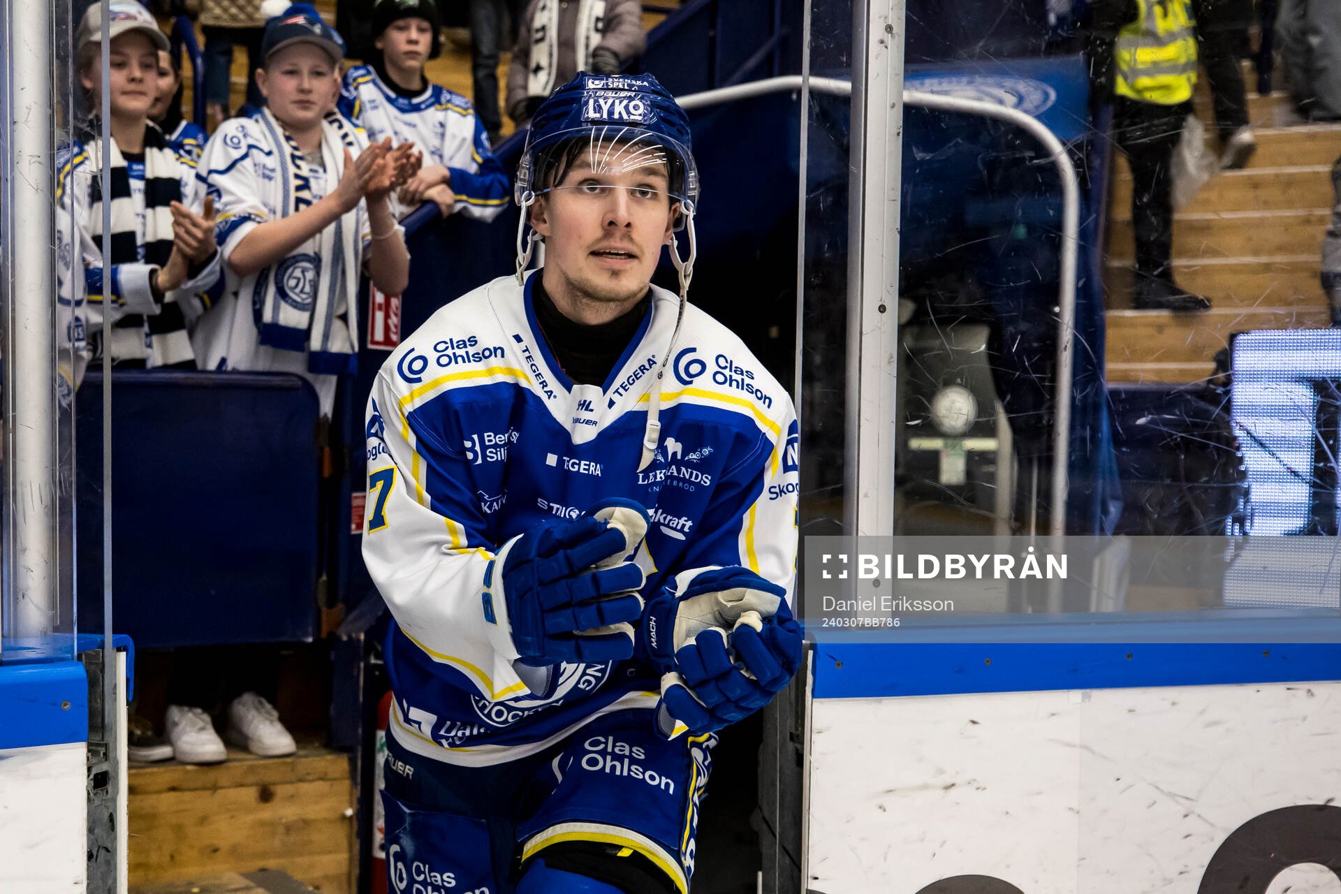 Leksands Marcus Karlberg utsedd till matchens krigare