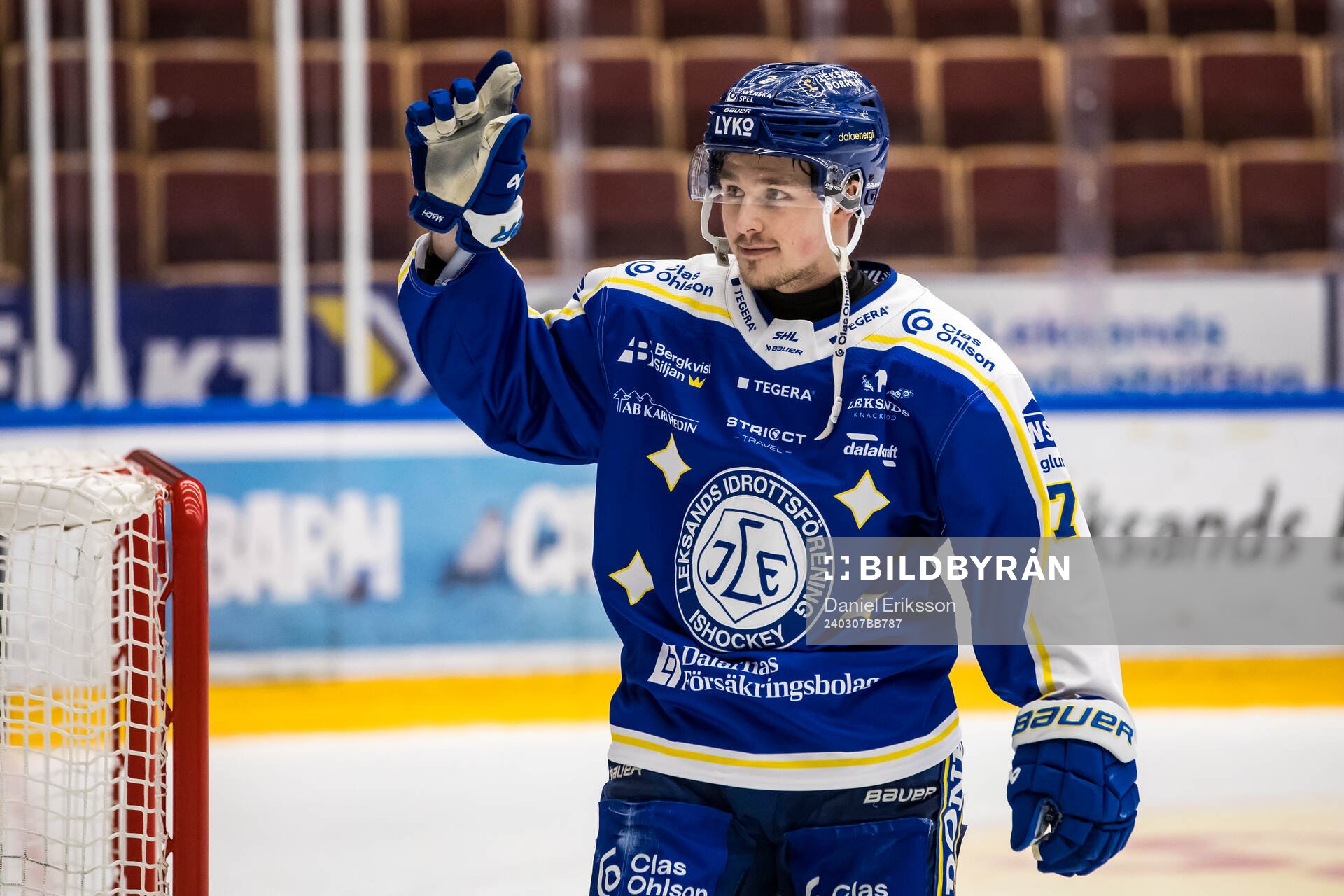 Leksands Marcus Karlberg utsedd till matchens krigare