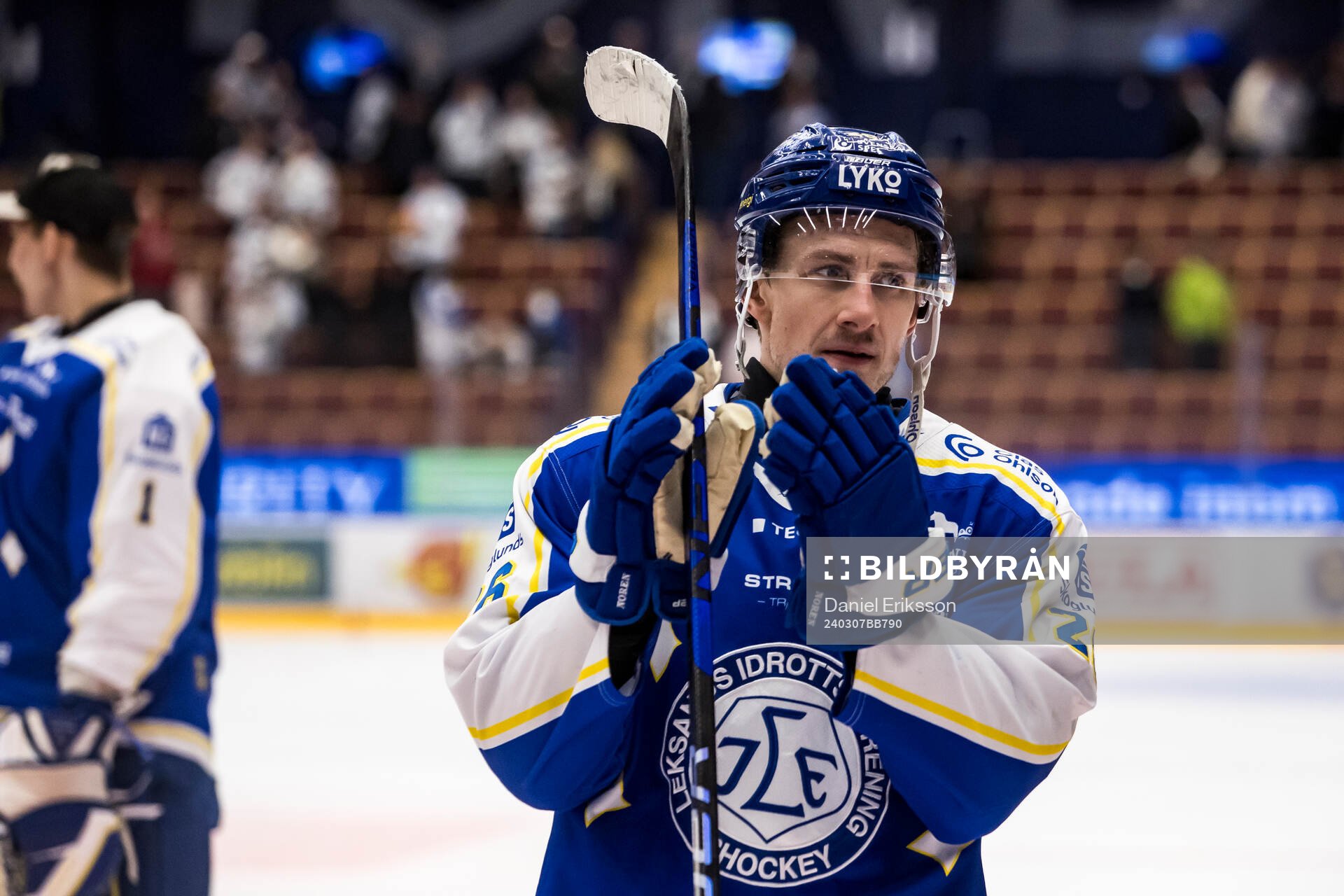 Leksands Patrik Norén jublar
