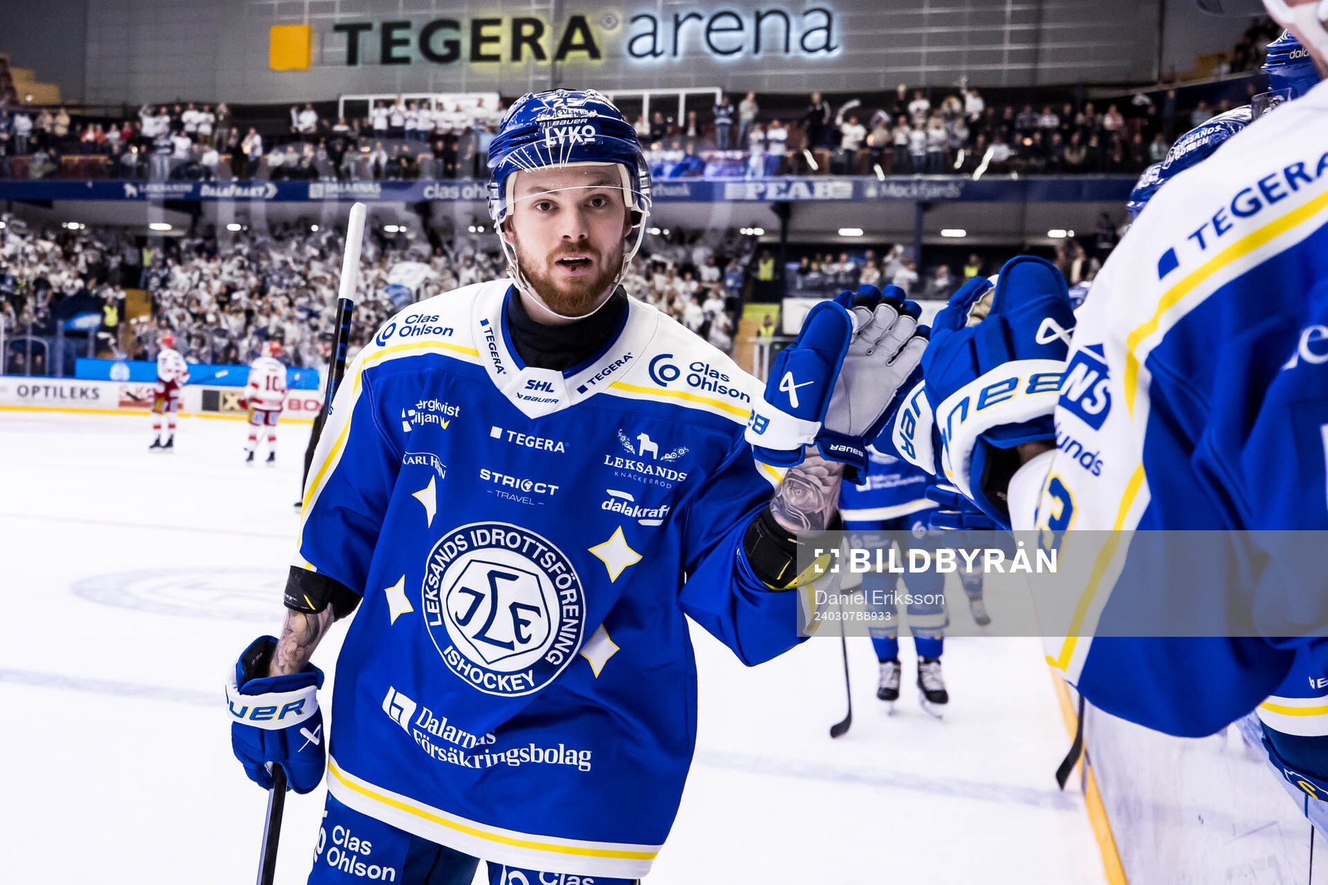 Leksands Lucas Elvenes jublar