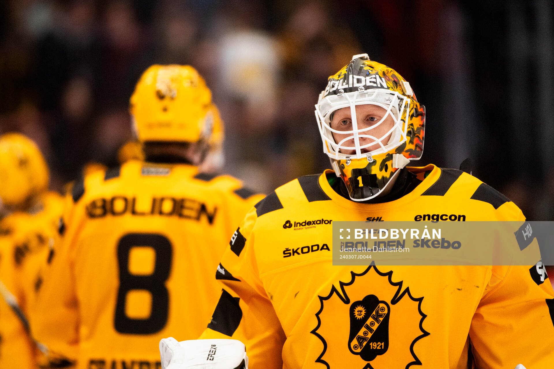 Skellefteås målvakt Alexander Hellnemo