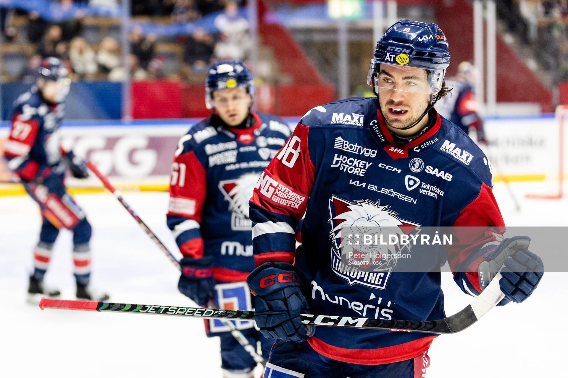 Linköpings Remi Elie jublar