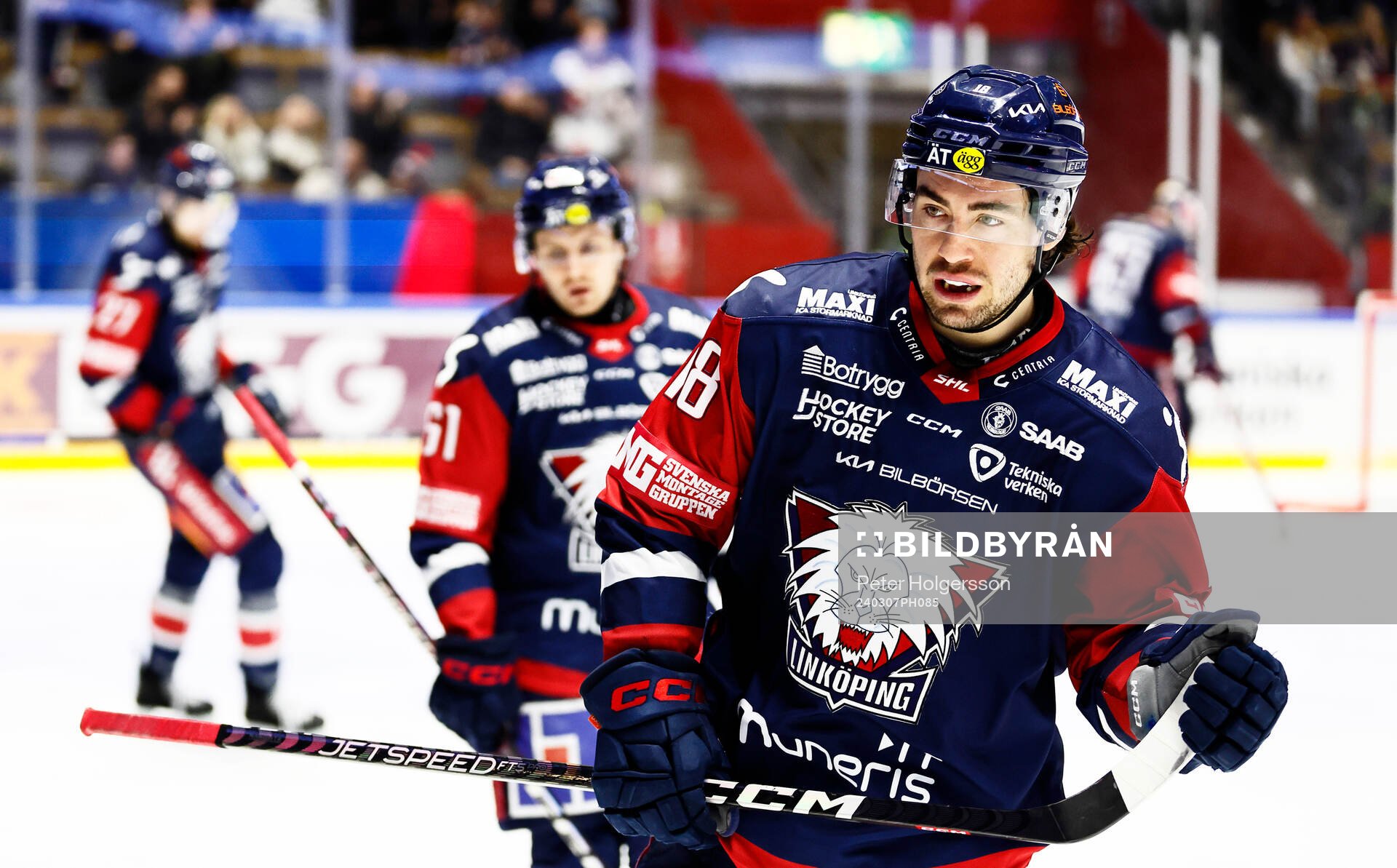 Linköpings Remi Elie jublar