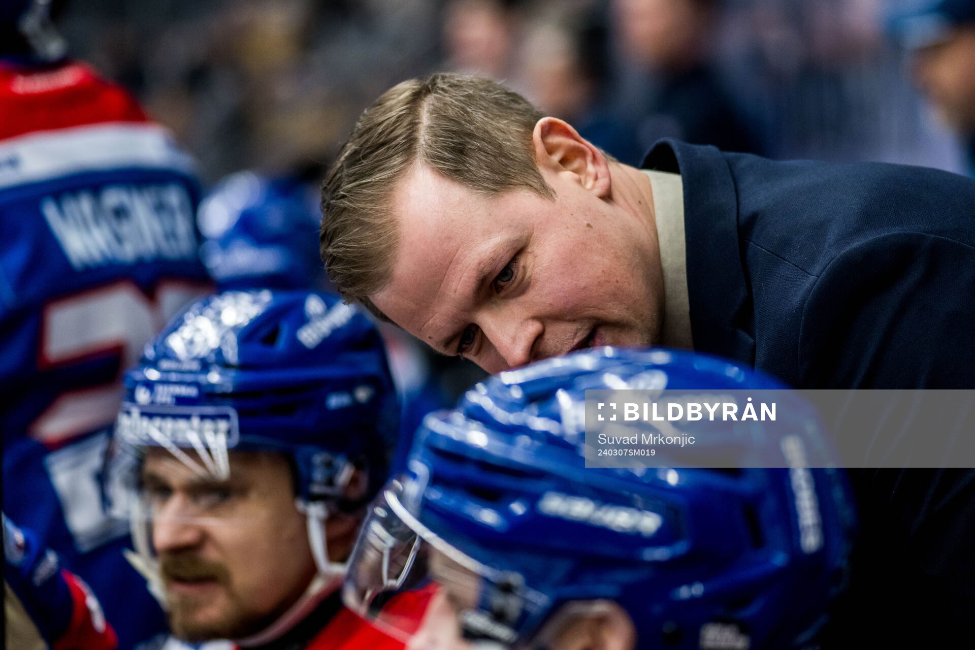 Oskarshamns tränare Martin Filander